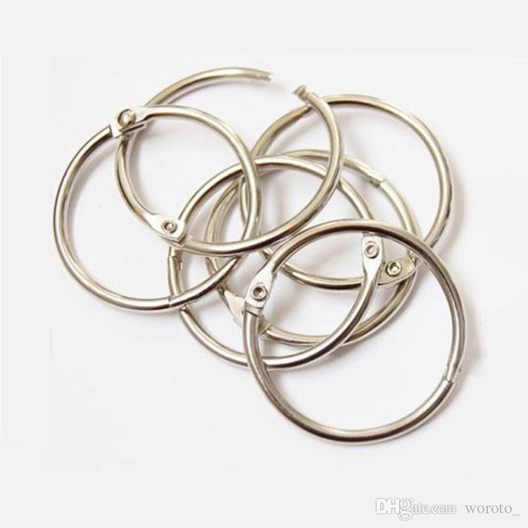 METAL RINGS | Metal rings for binding in different diameters. Silver, copper, gold.