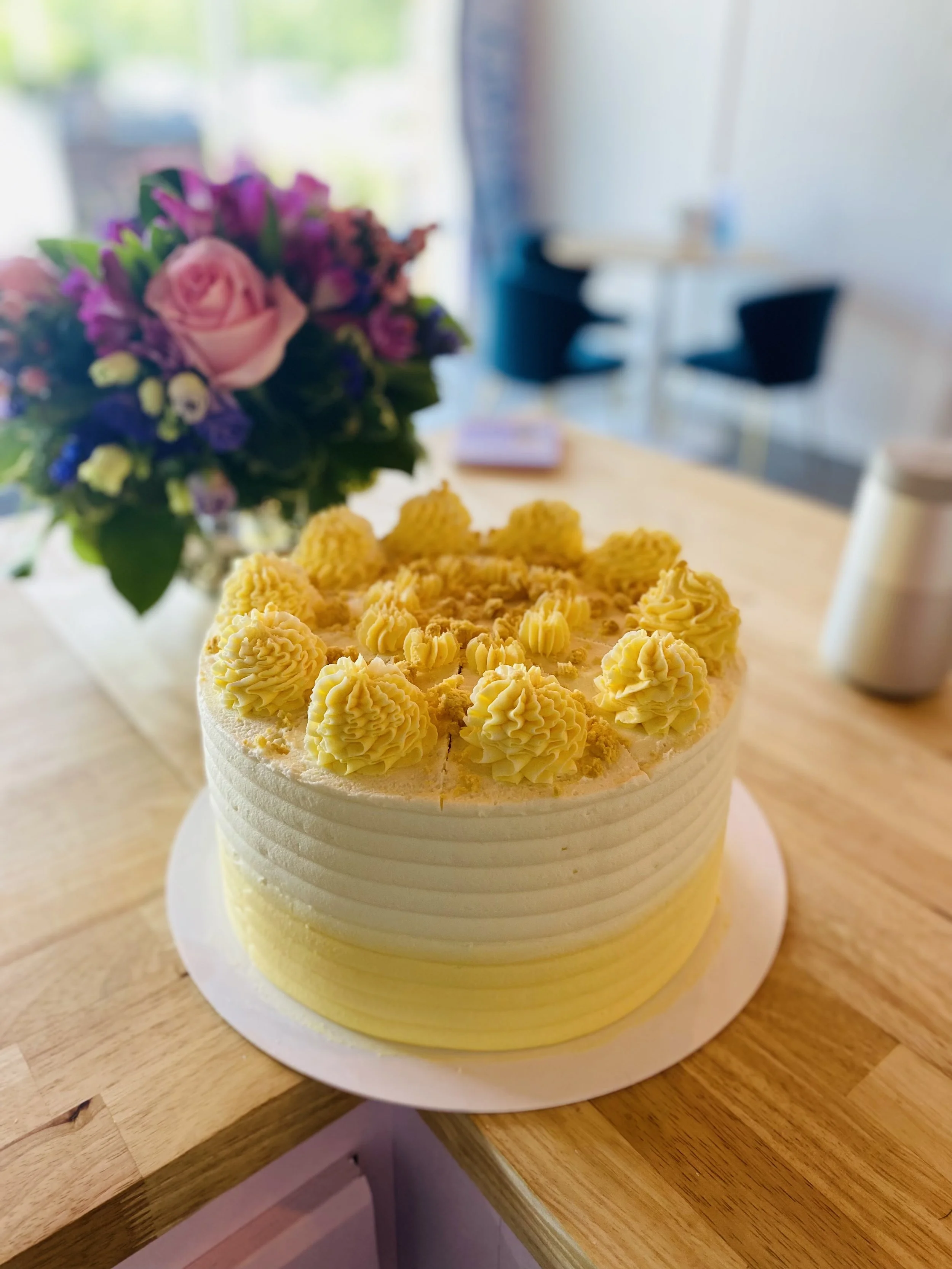 Browned Butter Pecan Cake