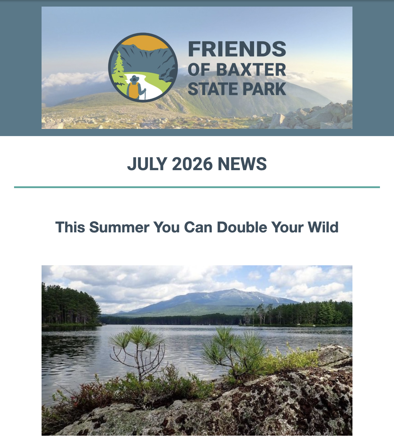 July 2026 e-news: Double Your Wild Matching Campaign, 9 years of BYCC, MYWLP 17th season, BSP Summer programming and more!