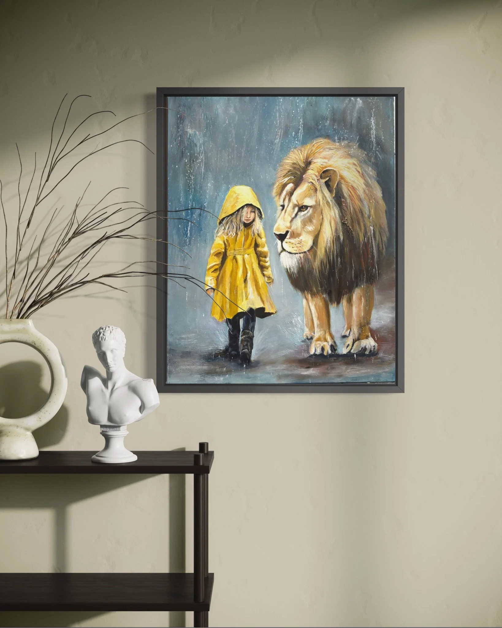 Walk With Me | Lion Painting | 2026