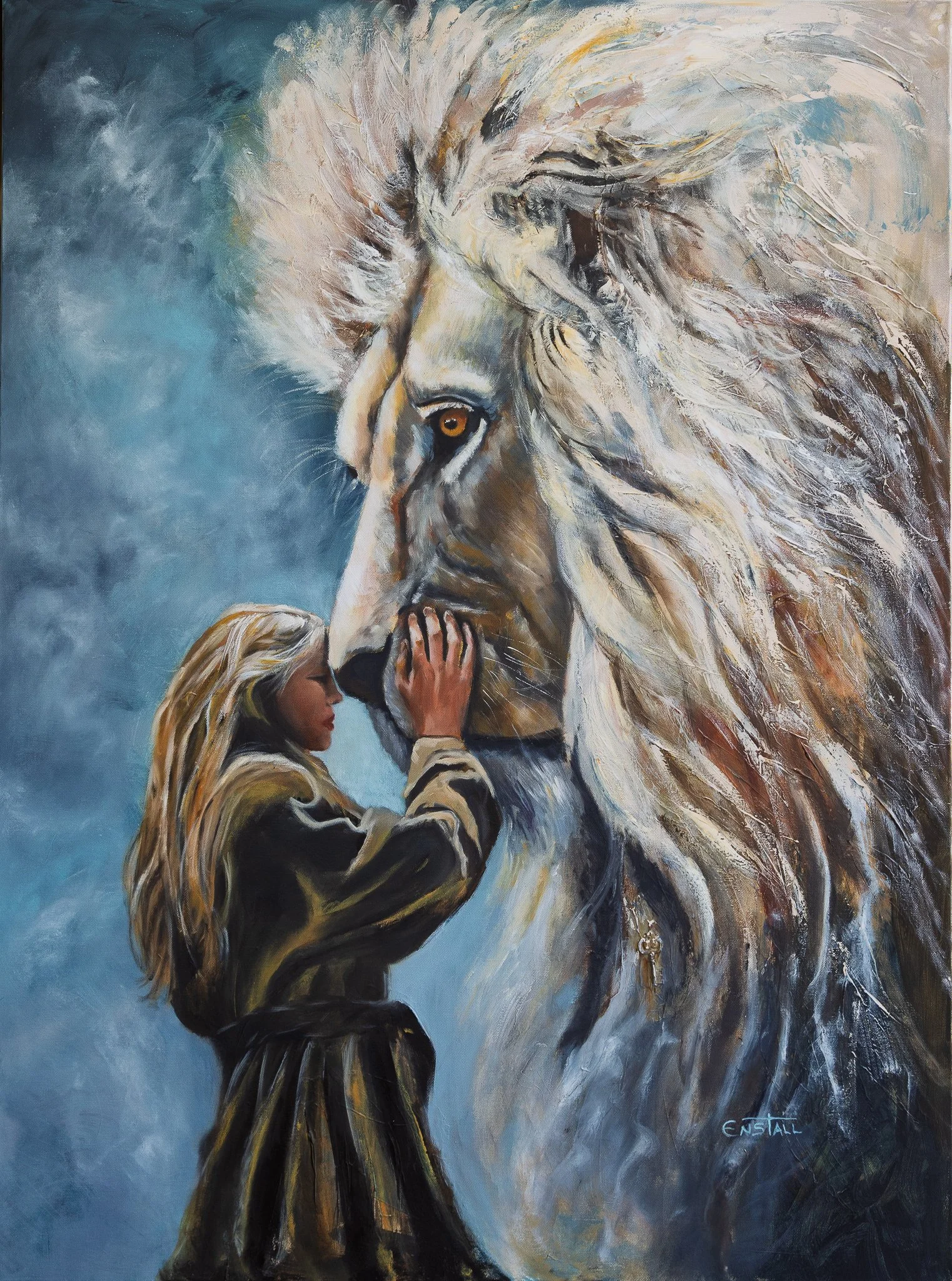 Face to Face 30" x 40"