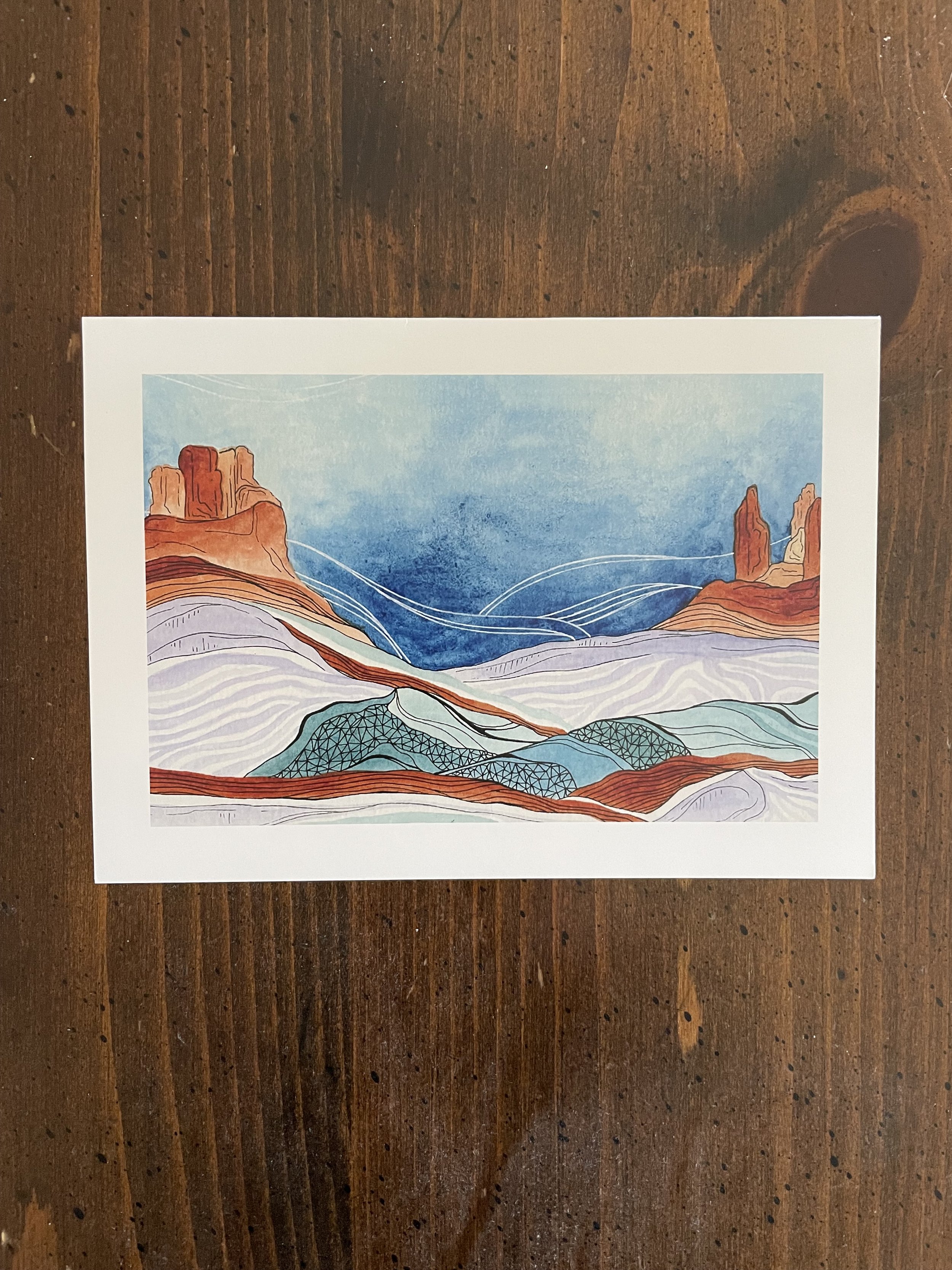 Desert Spire Card
