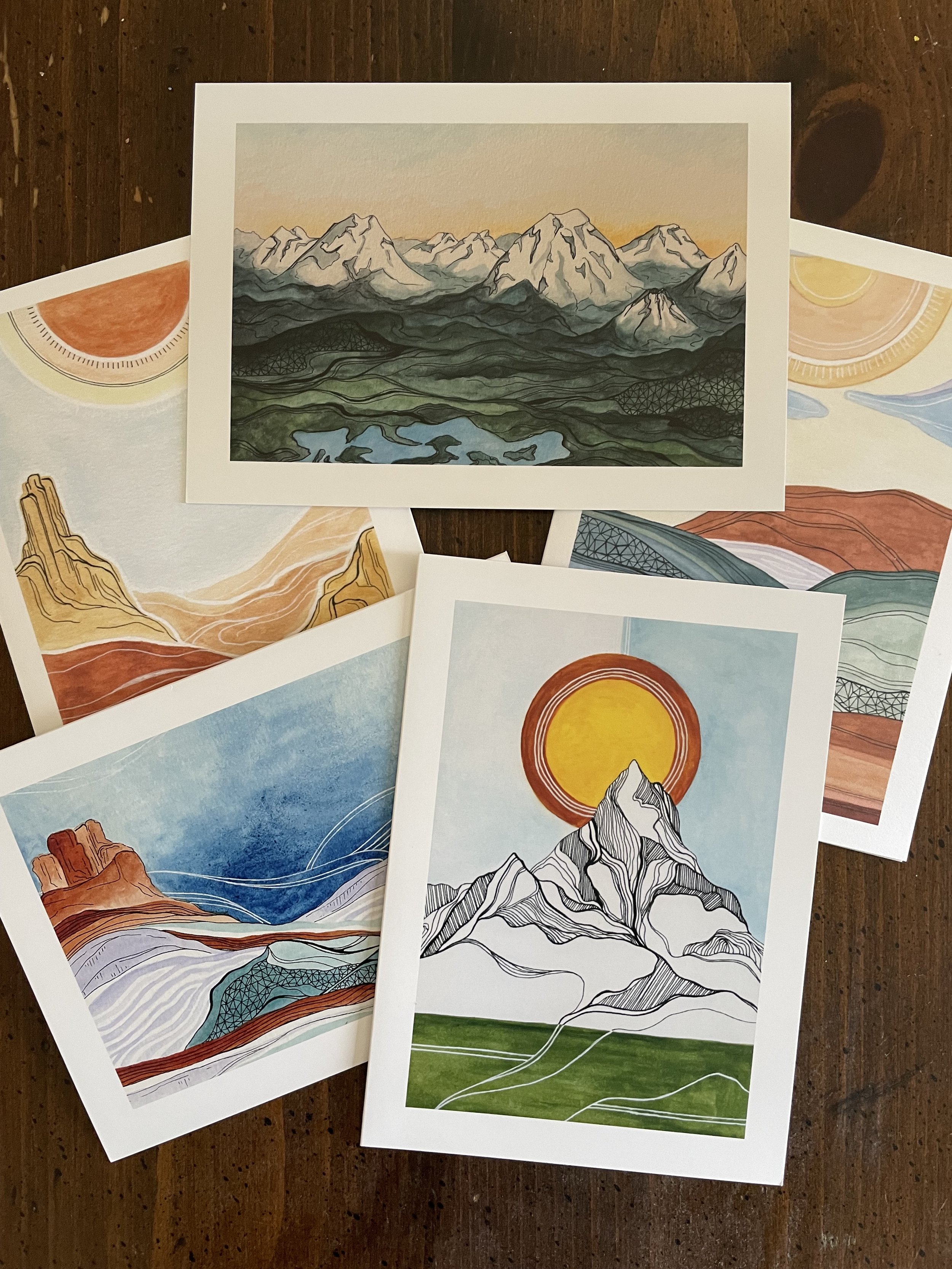 Landscapes Greeting Card Pack