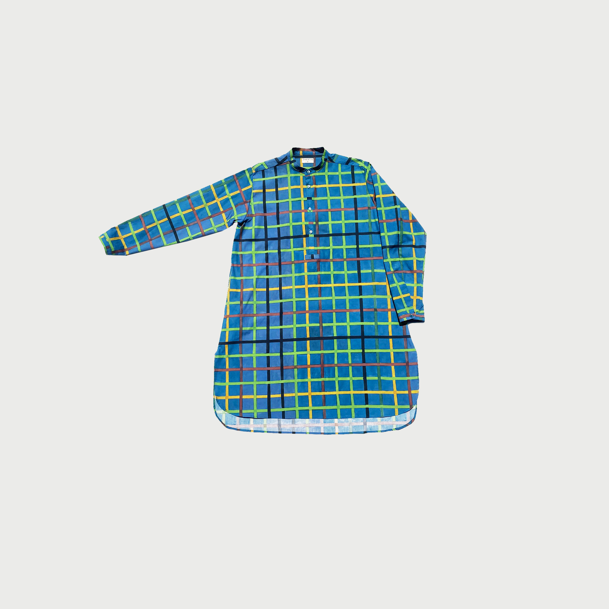 Gingham / Printed / Poplin cotton shirt dress