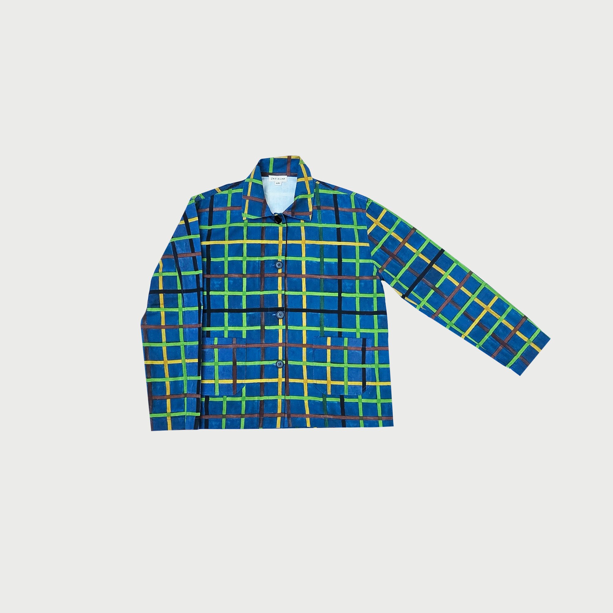 Gingham / Printed / Buttoned Jacket