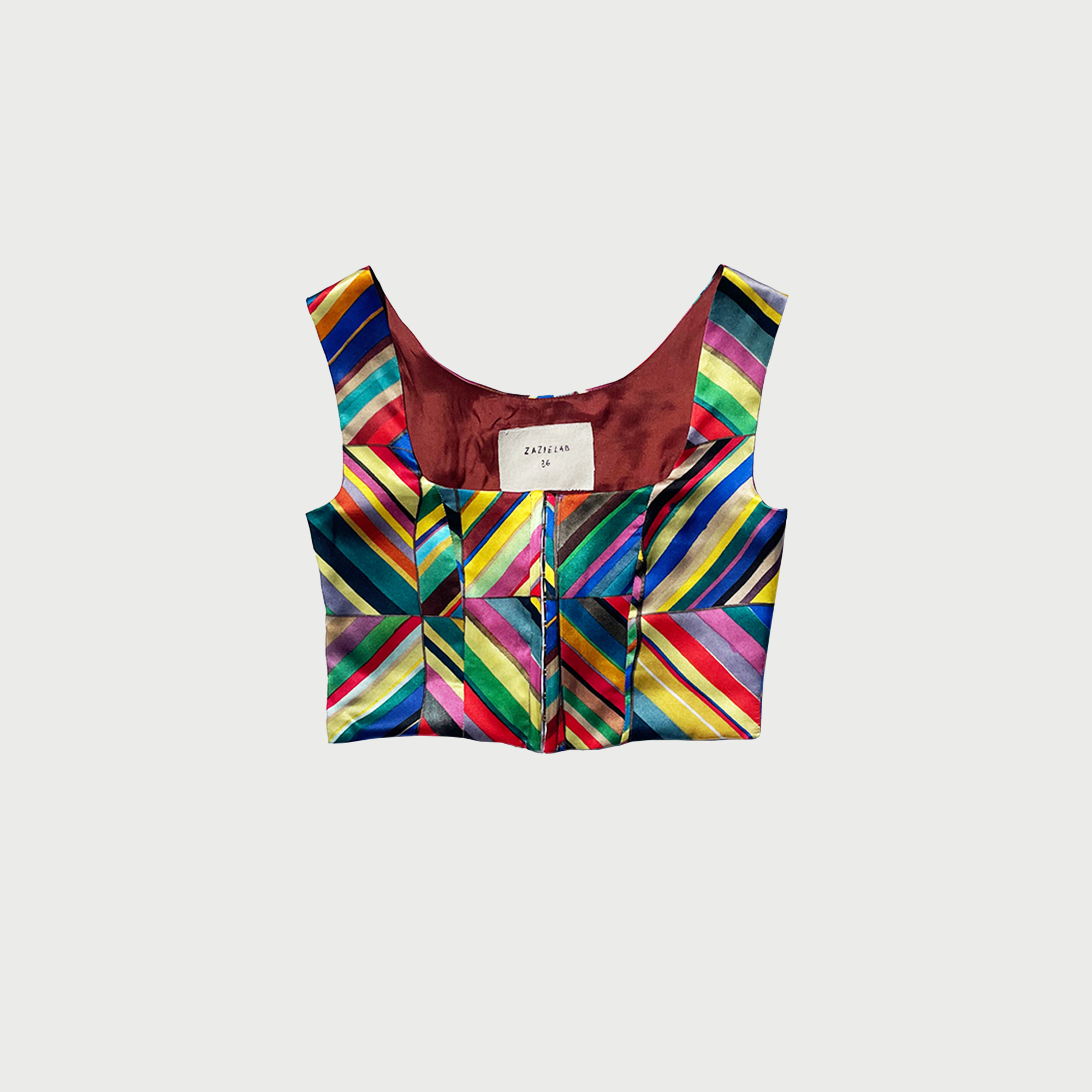 Egon / Satin Top / Printed
