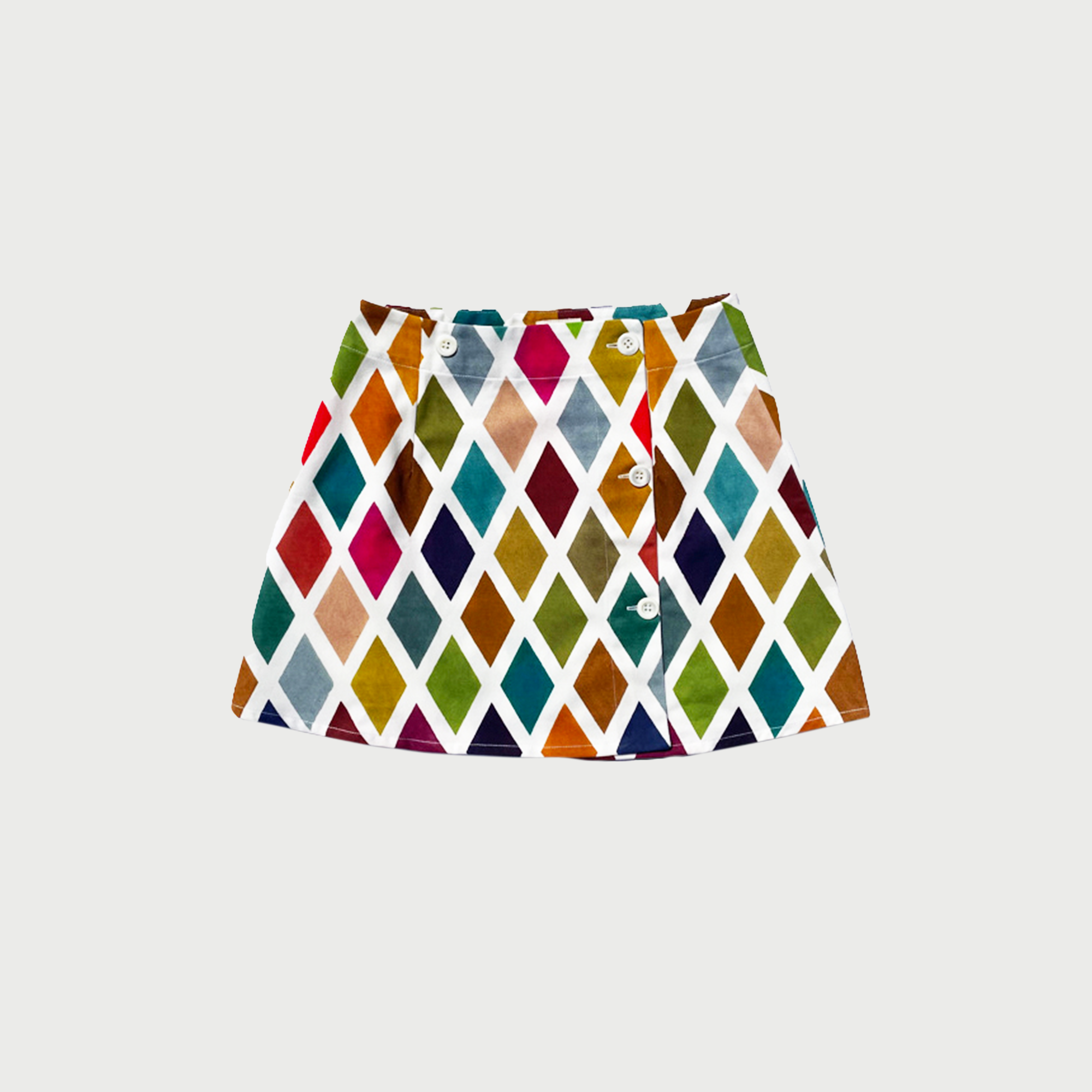Arlecchino / Mini-skirt / Printed