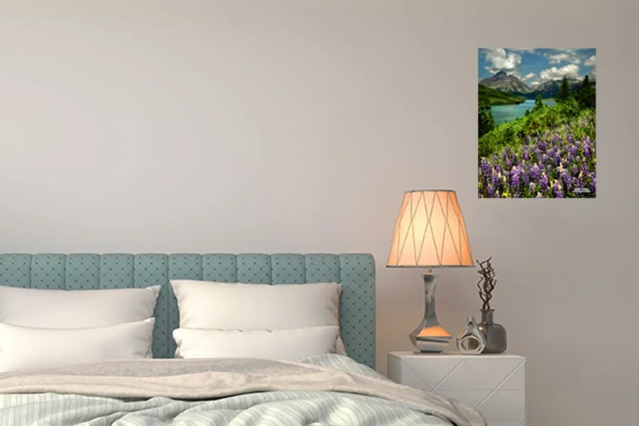 Flowers in Glacier National Park Room.jpg