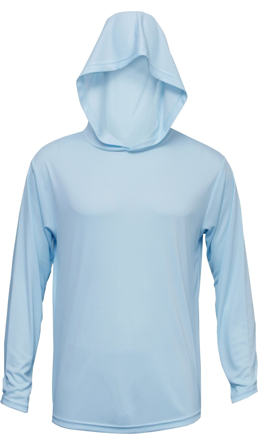 Sublimation 100% polyester blue sublimation sweatshirt soft cotton feel  fleece-lined sublimation hoodie ready to ship, light blue dplus size