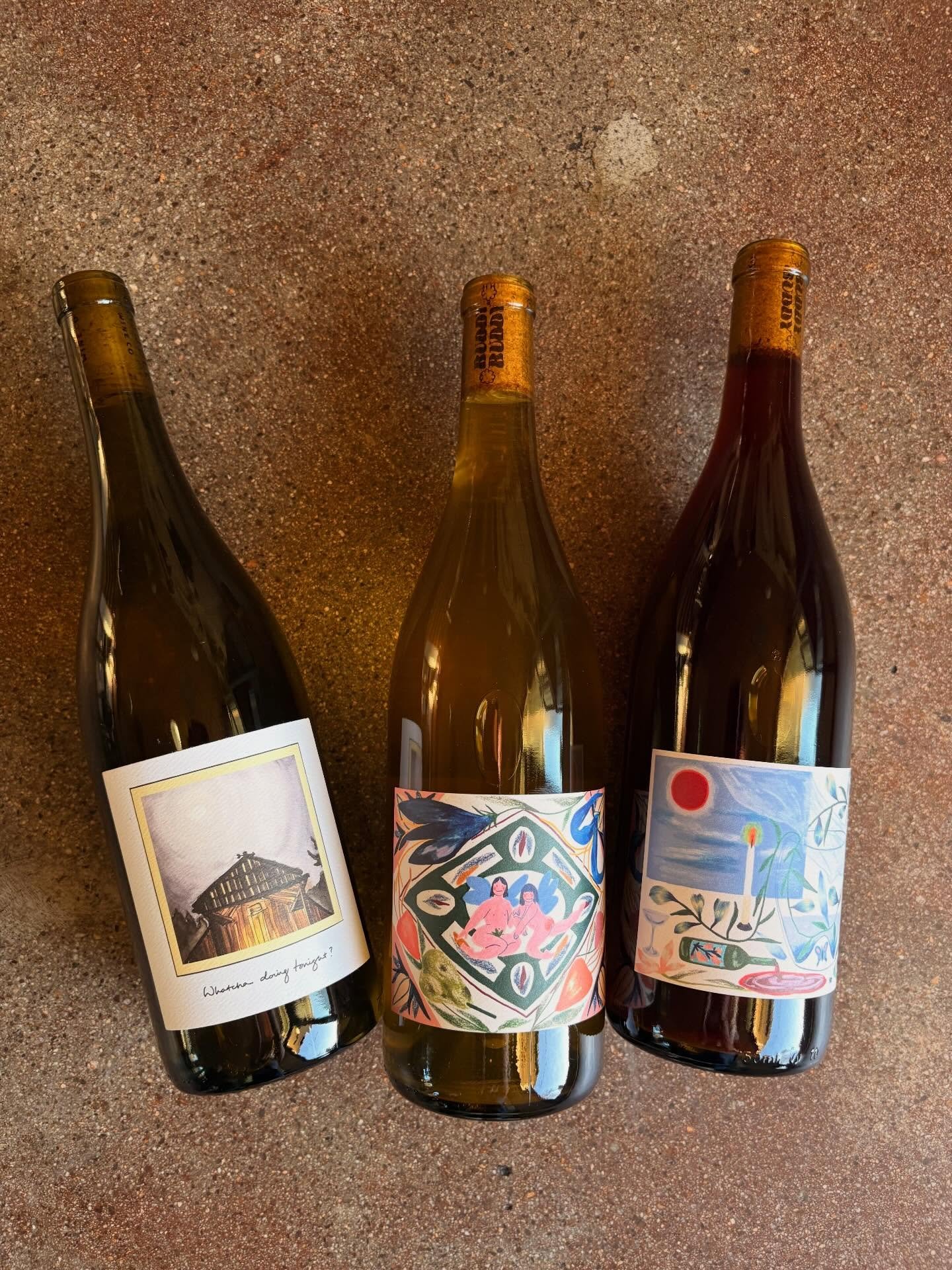 NEW BEAUTIES FOR THE SEASON OF LOVE 

Both shops just got replenished with some absolute stunners! Stop by and enjoy a glass on the patio during these warm February days while they last. 

We will be running @littletroublewineco &lsquo;s Chardonnay b