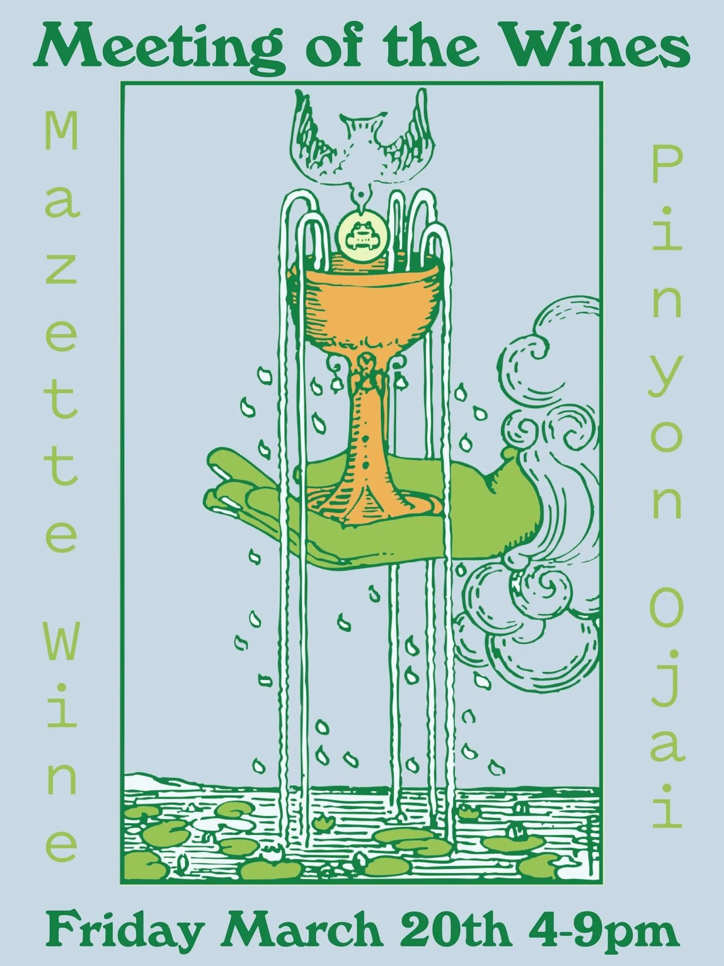 DREAM GREEN LAUNCH PARTY 🪲

This Friday 3/20 we are THRILLED to launch our collaboration wine with @mazettewines!

&lsquo;Dream Green&rsquo; is 55% Sauvignon Blanc, 45% Chardonnay from the Santa Ynez Valley. Crisp, tropical, wildly refreshing. The p