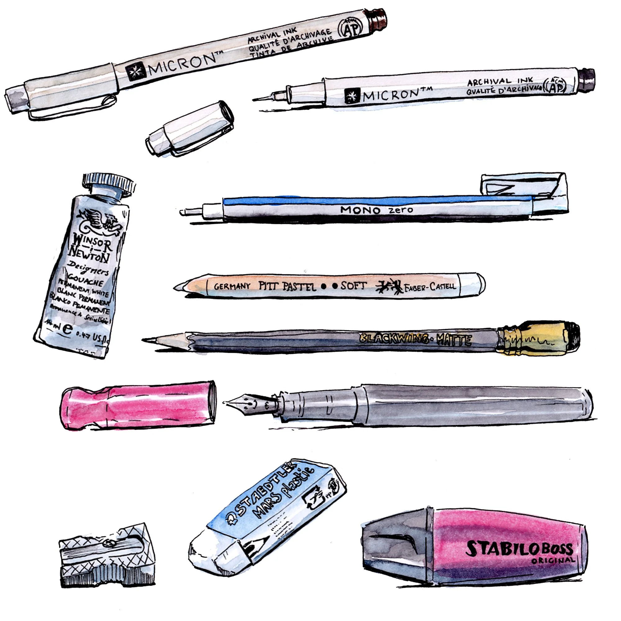 Some of the tools I use regularly.