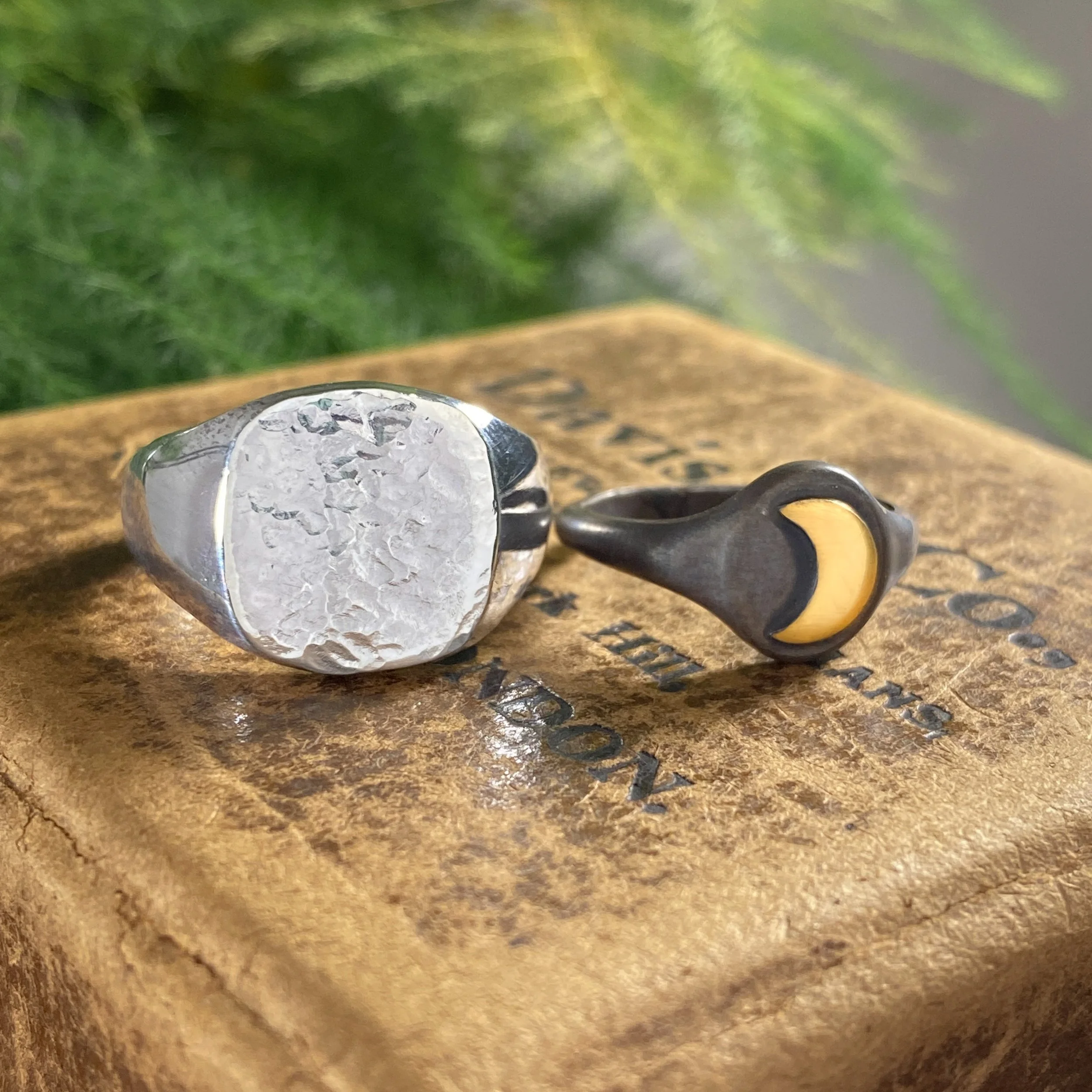 ring carve and cast — Noctua Jewellery &