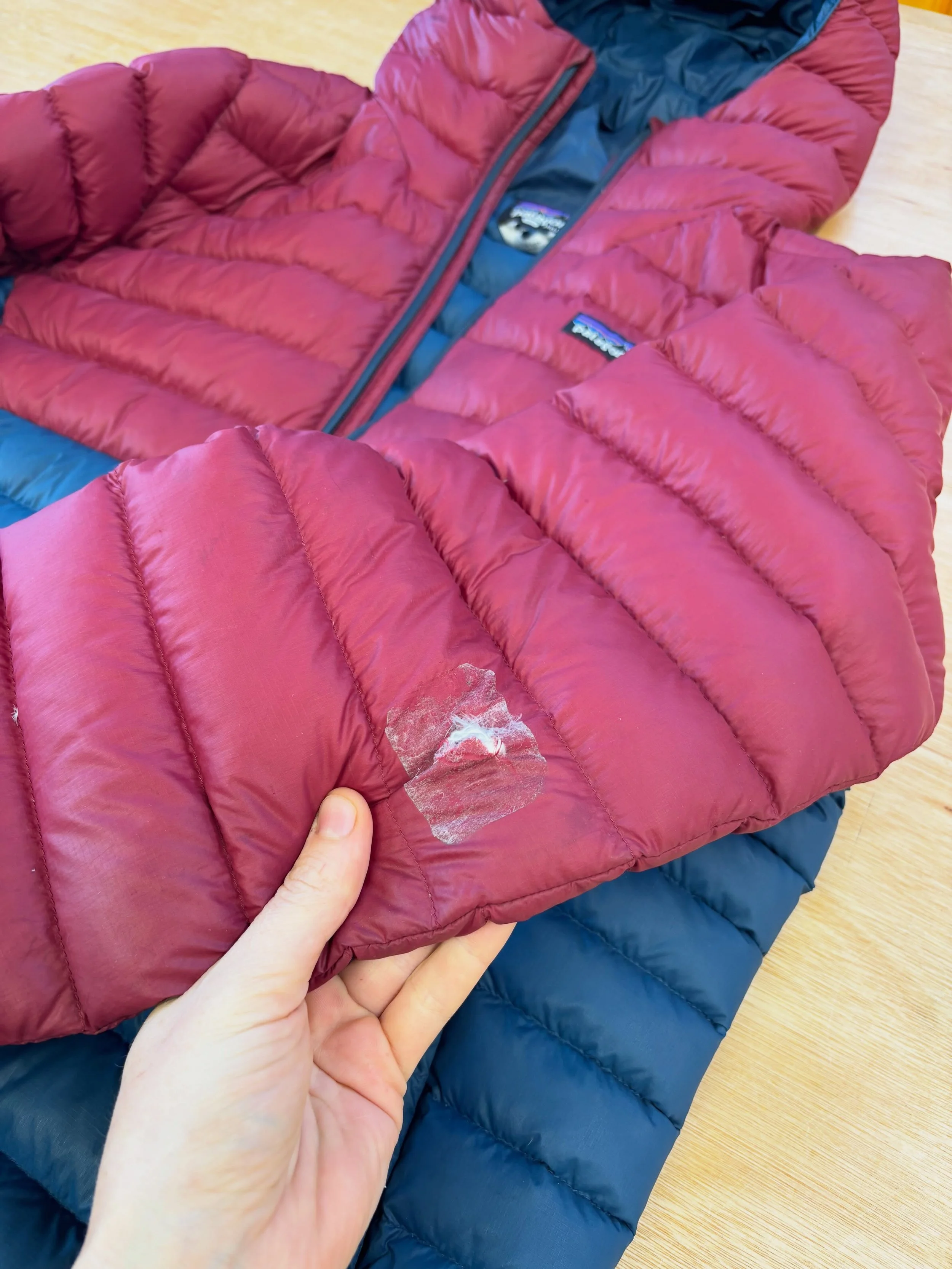Neat little patch on this ripped @patagonia down jacket 

You just can&rsquo;t beat the satisfaction of a sewn patch! 

Got something similar? Fill in the form on our website for a quote, then pop in or post to our workshop in Y Felinheli, North Wale
