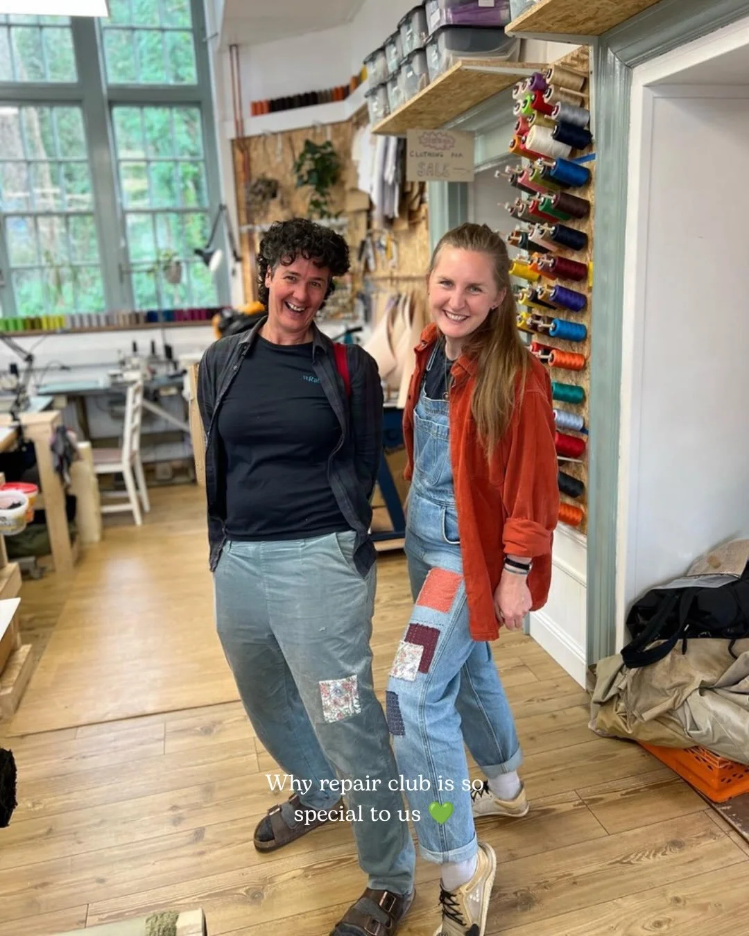Come join ✨Repair Club ✨

Thursdays 5.30-7pm

15th October - 26 November &amp; 14th January - 25th February 

Follow the link in bio to sign up

#learntosew #myog #learnmyog #sewingclass #repair