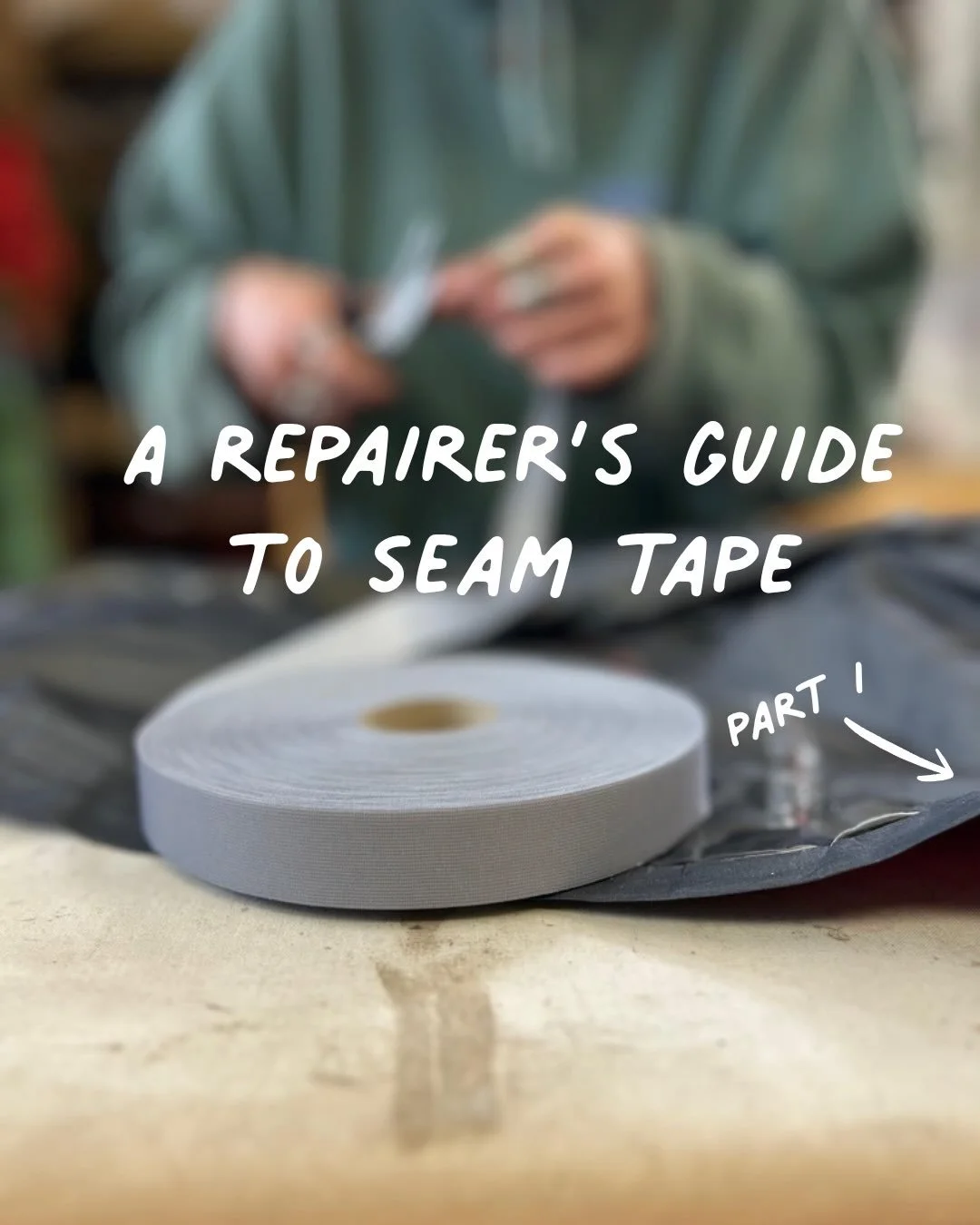 What is seam tape, and why do we use it?

Want to know more, head to our blog or come along to one of our classes!

Our Heat Patch &amp; Glue Masterclass is running Tuesday evening 5.30-7pm on the 24th November and 23rd March 

Learn to repair your o