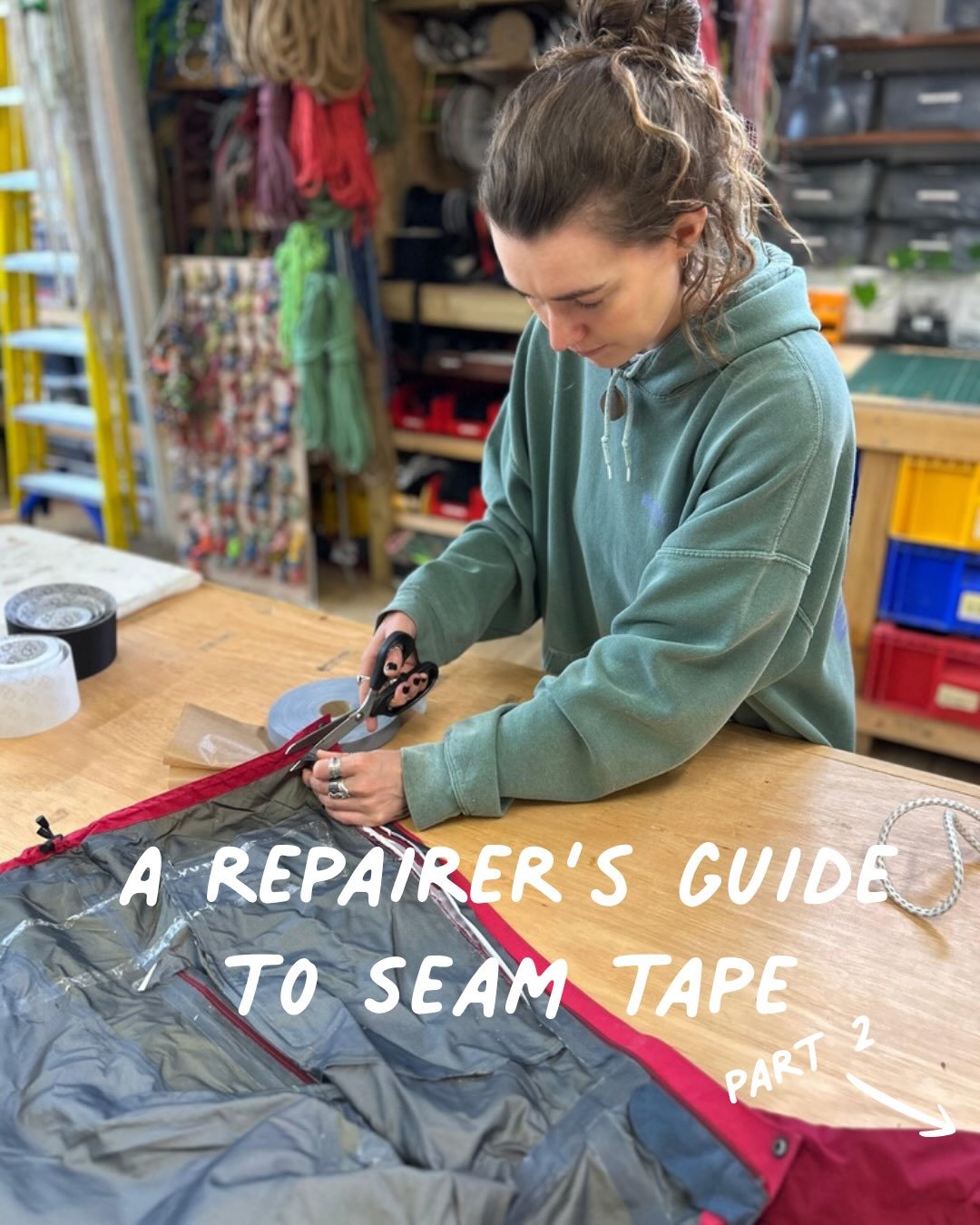 Why does seam tape fail, and what to do about it

Want to know more, head to our blog or come along to one of our classes!

#diy #myog #outdoorgearrepair #seamsealing