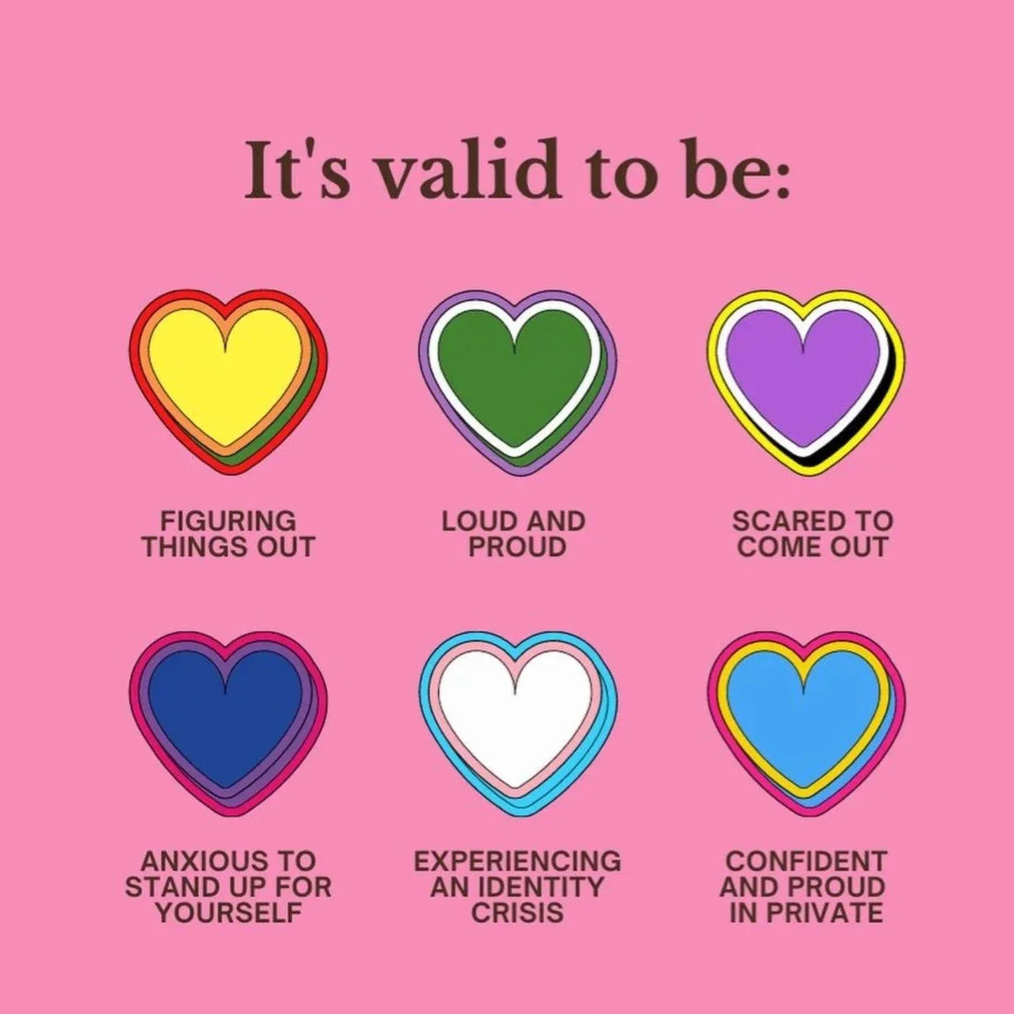 To our LGBTQIA+ community - this #PrideMonth, know that you are loved and supported, no matter where you are on your journey. We celebrate you, and we stand with you, always - even (especially!) on the tough days. Happy Pride!! 🏳️‍🌈💖✨🏳️‍⚧