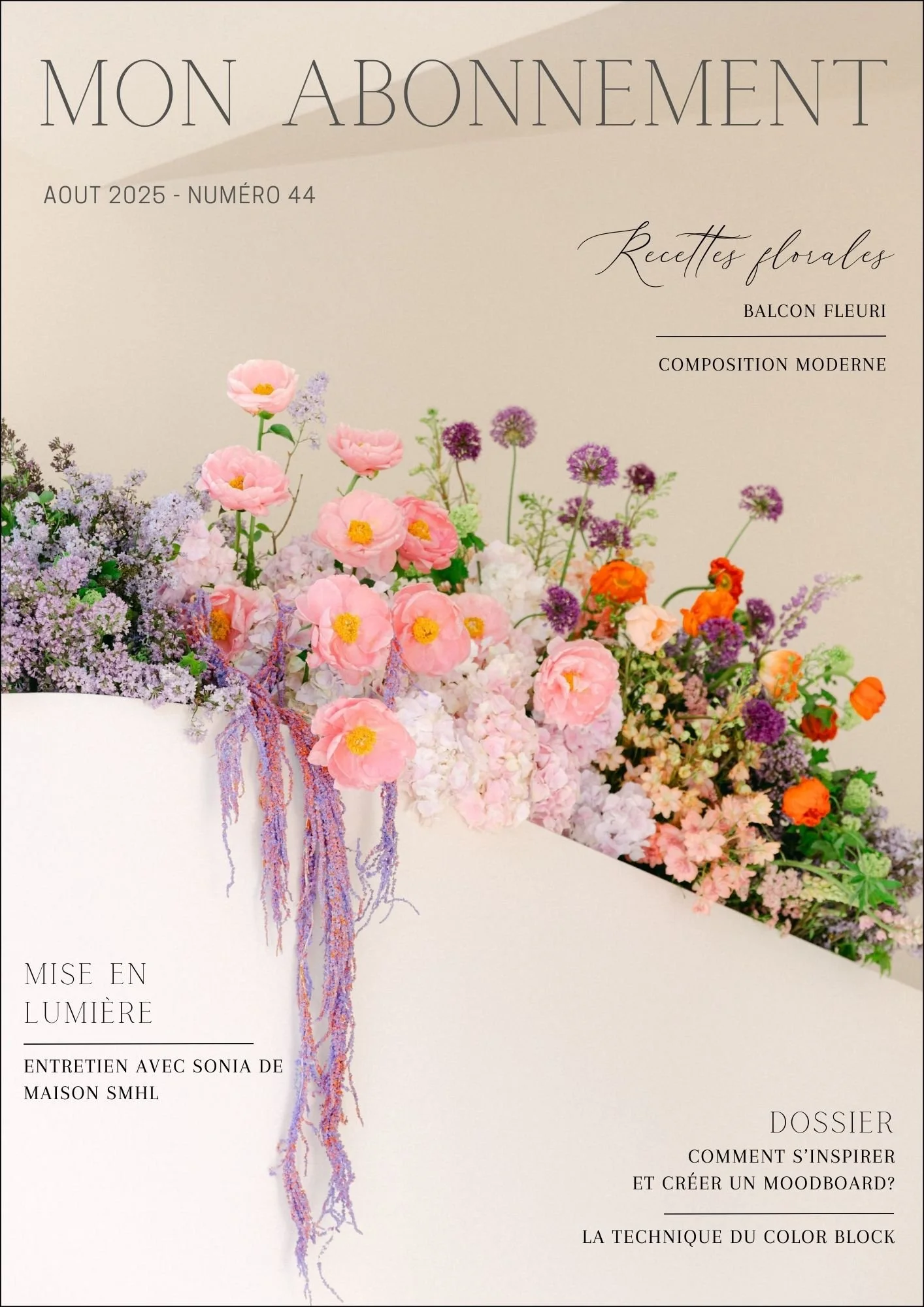 Abonnement N°44 - Août 2025