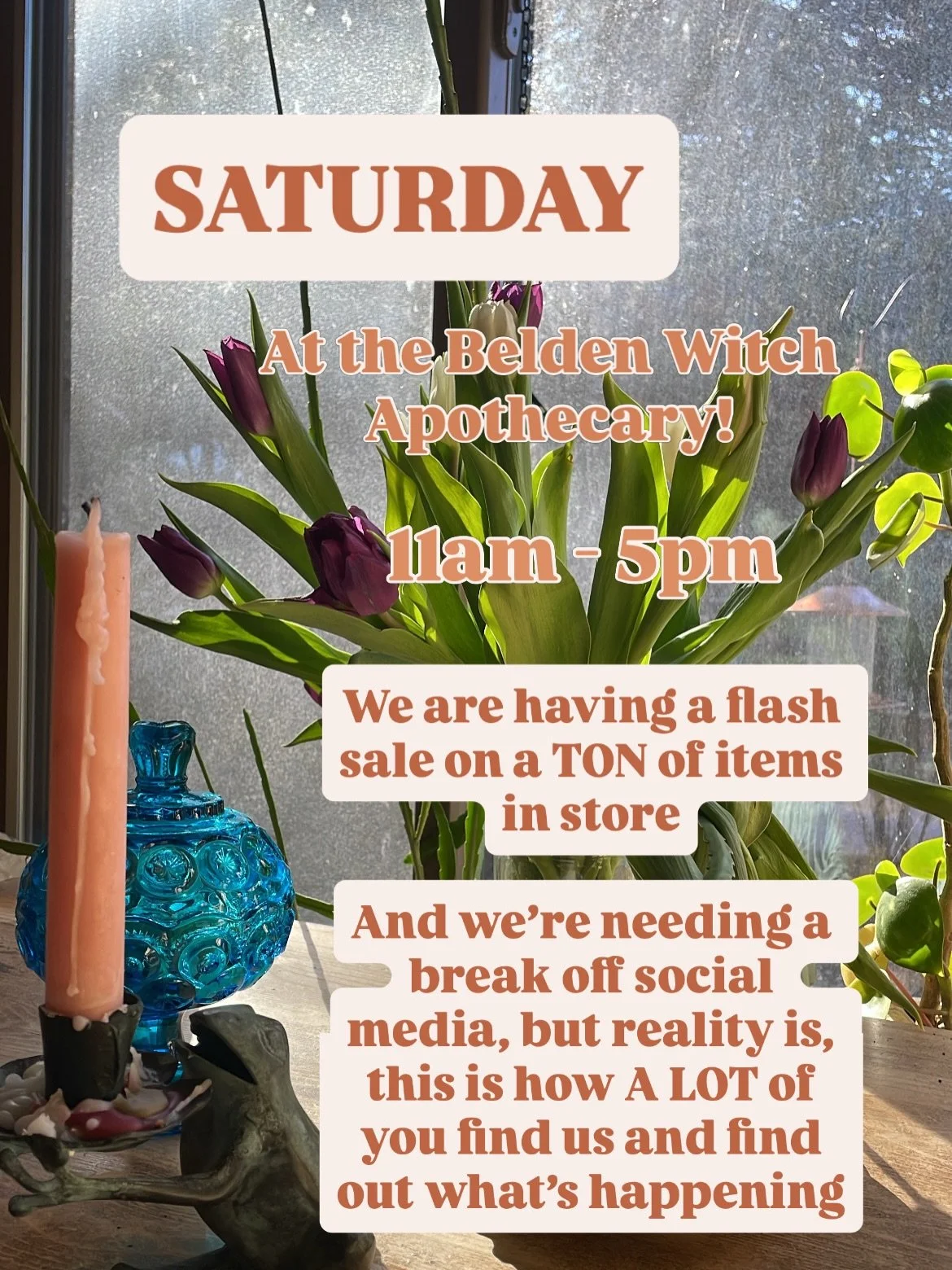 FLASH SALE. Tell your friends. 💋