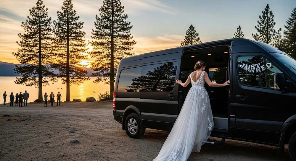 The Magic of a Lake Tahoe Wedding – And Why You’ll Want to Leave the Driving to Tahoe Checker Transportation