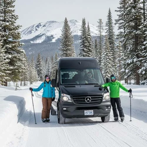 Winter Holidays in Tahoe: Let Tahoe Checker Transportation Take the Wheel ❄️