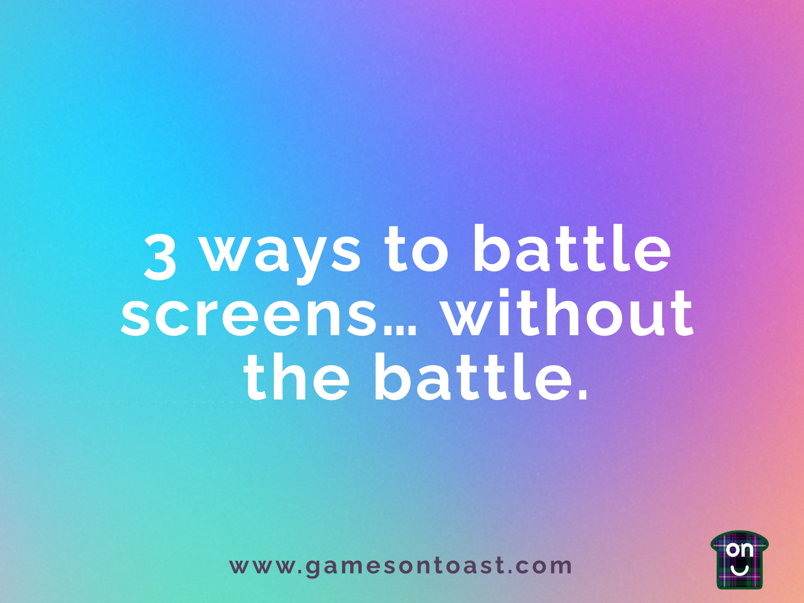 What if the best way to reduce screen time isn’t about screens at all?
