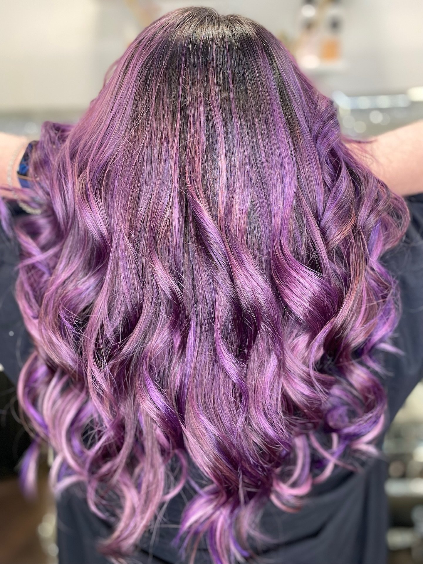Pink or purple? 💜💕

Ready to go bold? Your dream shade is waiting at HBD. Book your appointment + let&rsquo;s make it vibrant 🎨

Hair by @ginalizzette 

#vividhaircolor #pinkhairdontcare #southfloridahairstylist #ftlauderdalehairstylist #southflor