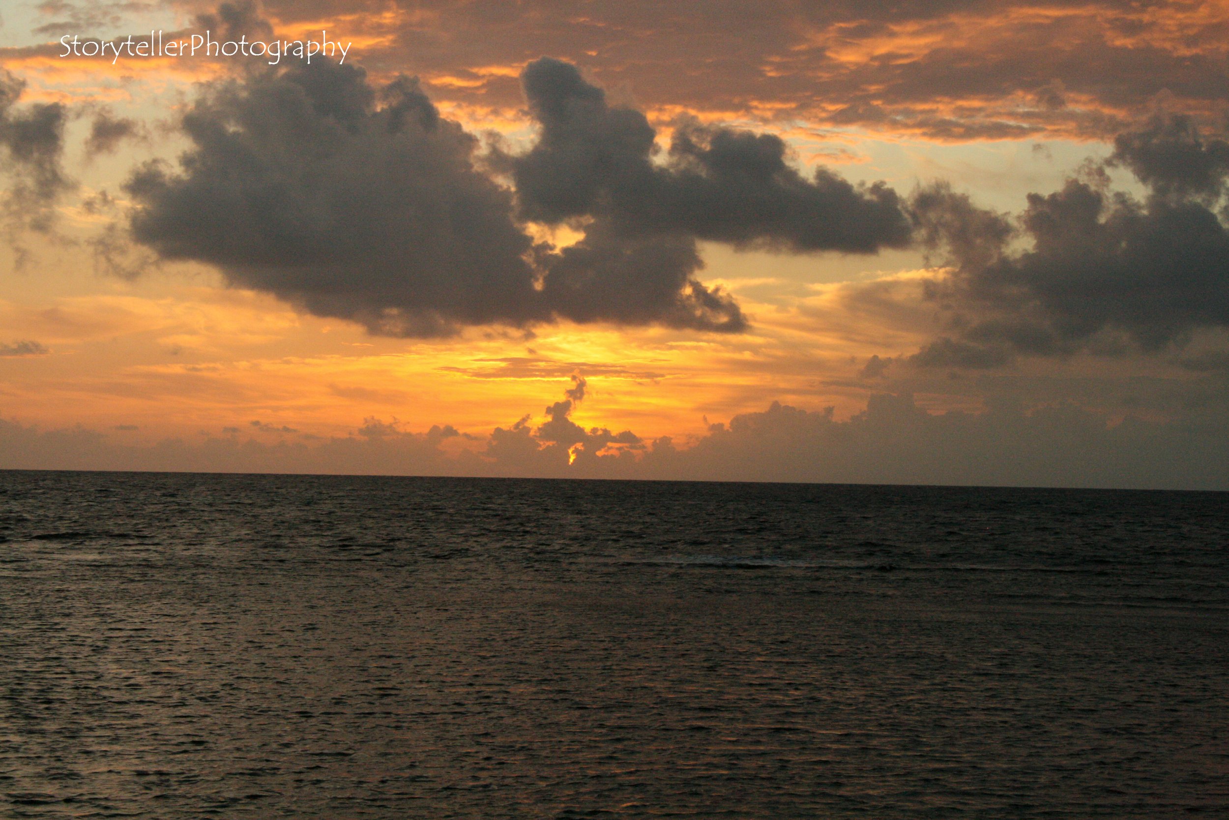 Sunset in Belize
