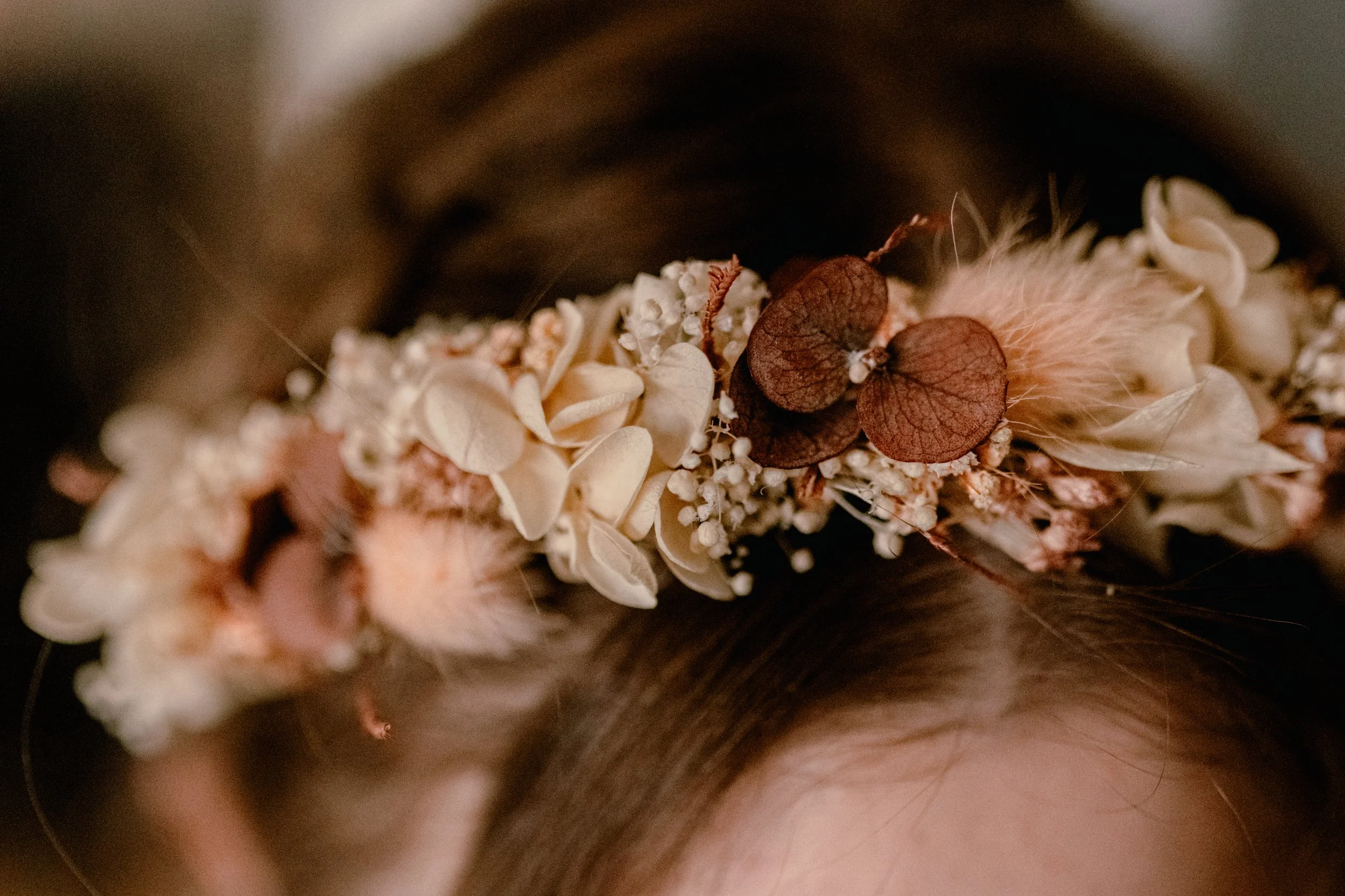 getting ready - winterhochzeit - hochzeit - winter
