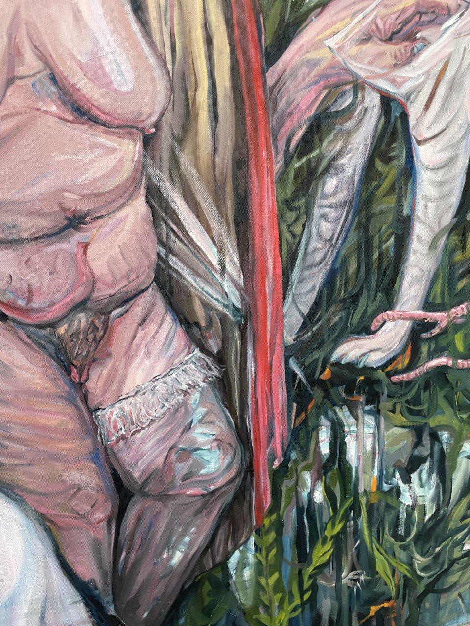 White Female Dog (detail shot)