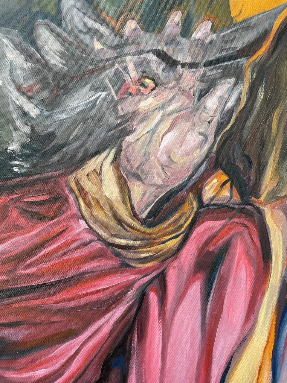 White Female Dog (detail shot)