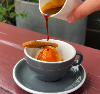 Affogato Pop Up with Servet ice cream