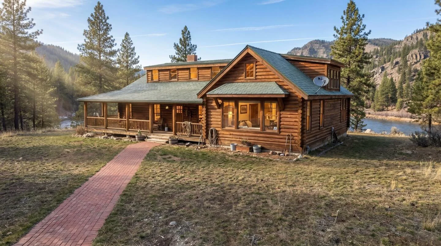 A glimpse into the possibilities of the preliminary design phase &mdash; renderings like this one help our clients envision the finished home before construction begins. 
Here, a large addition on the side of the house closest to the viewer transform