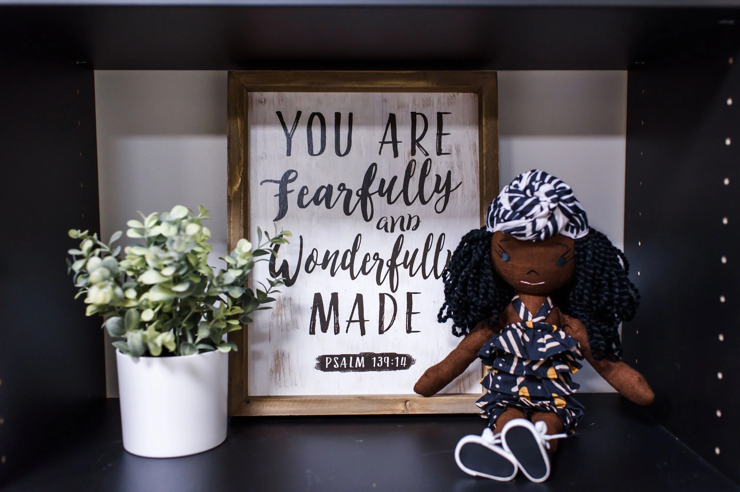 Decorative touches that remind children of their worth.