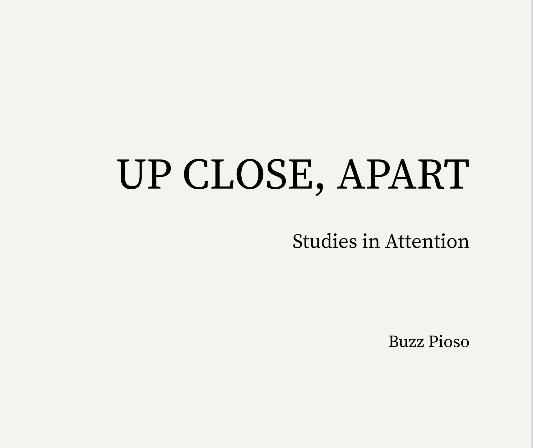In crowded public spaces, proximity compresses distance, bringing faces, gestures, and glances into close view. Yet increased visibility does not produce connection. Individuals move within the same narrow spaces while remaining oriented elsewhere, t
