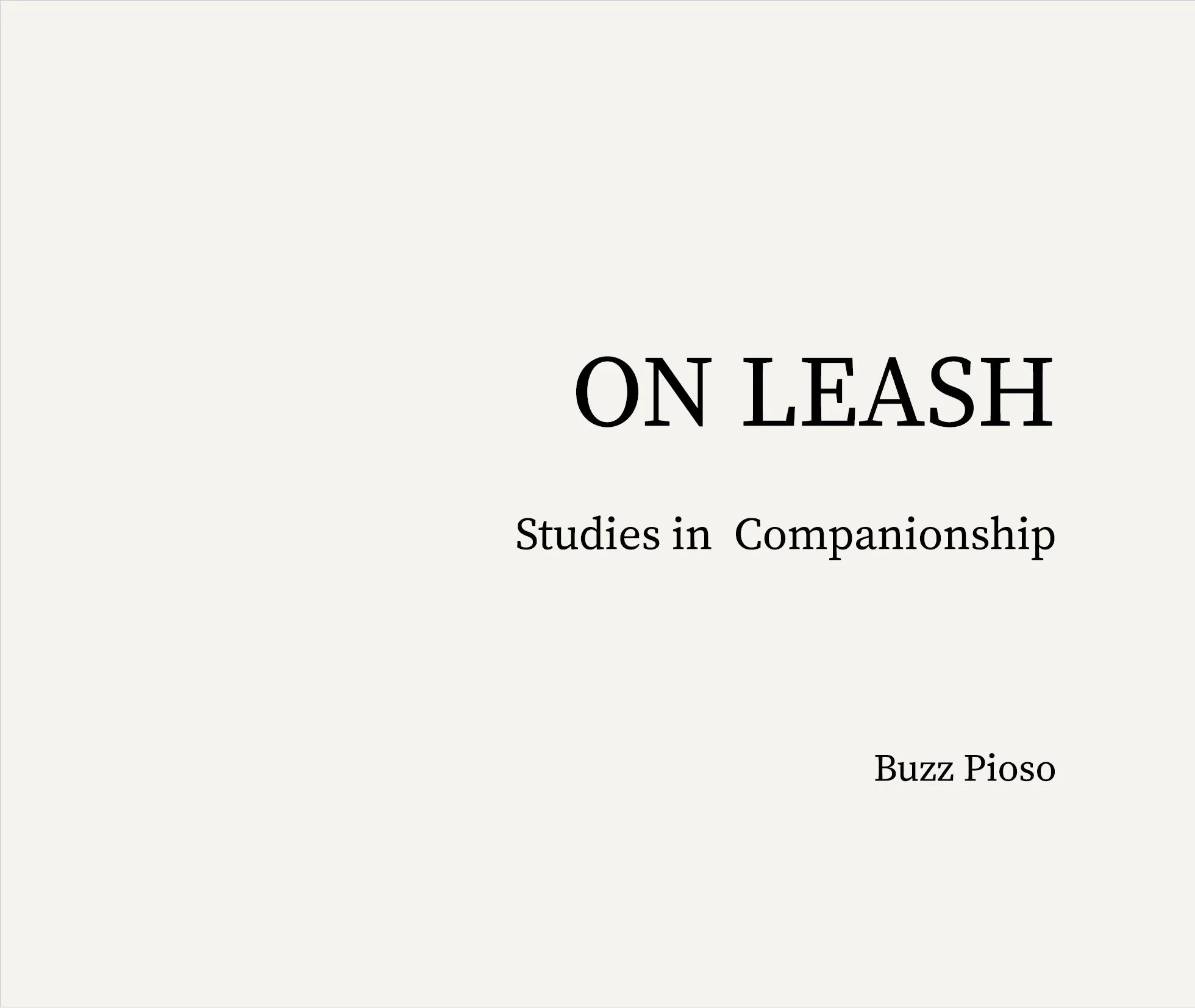 An examination of how dogs subtly reshape movement and behavior within public space, altering the pace, attention, and interactions of people navigating the city alongside them.