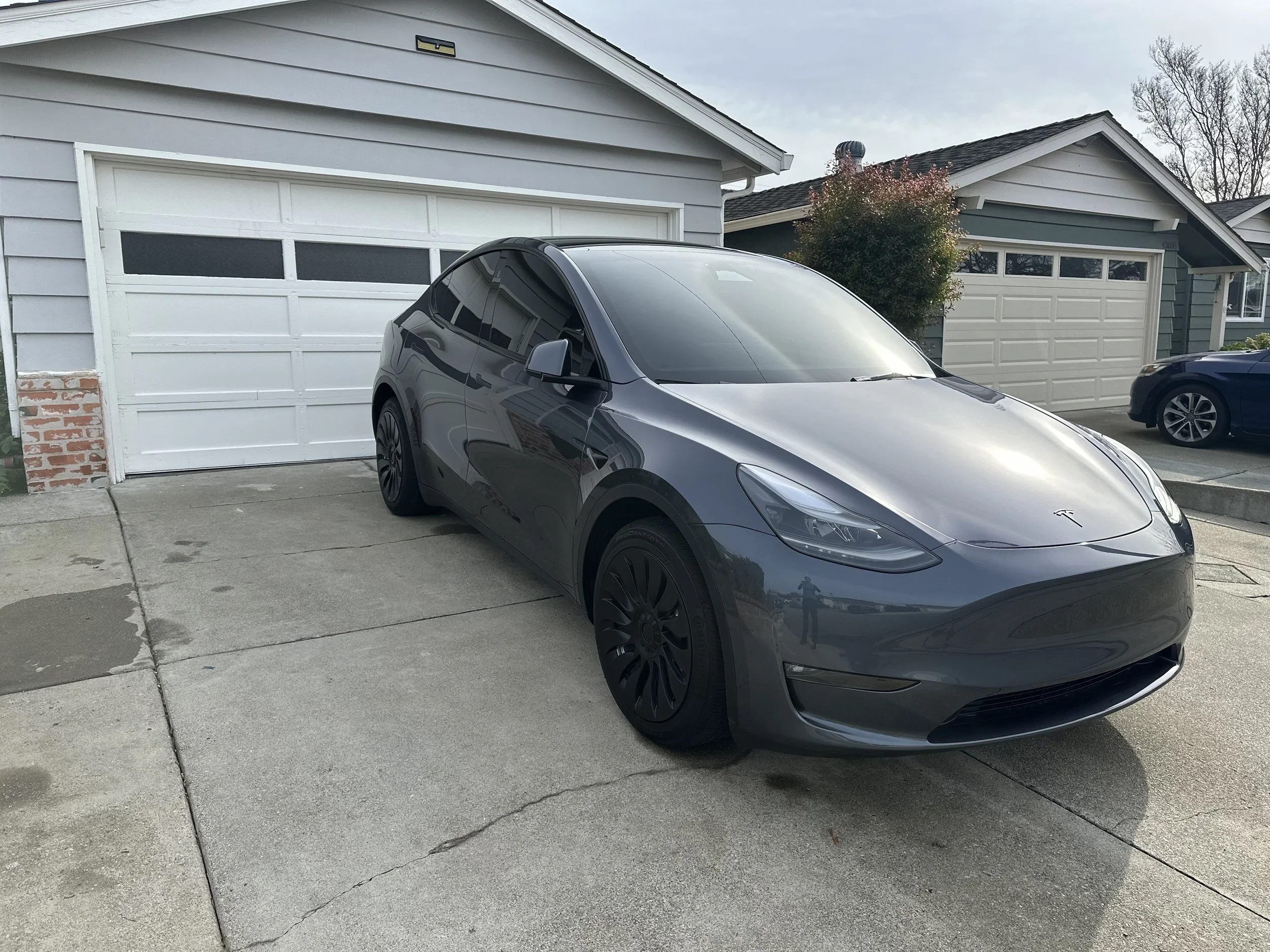 black car
