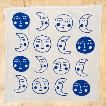 Moon Tea Towel by Nice Life