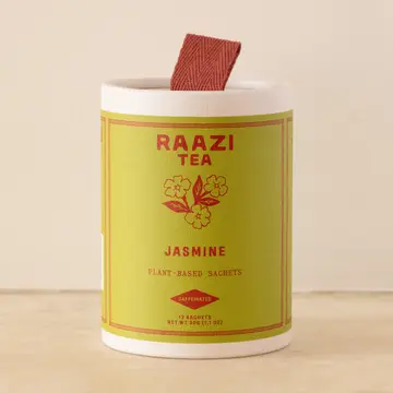 Jasmine Green Tea Bags by Raazi Tea