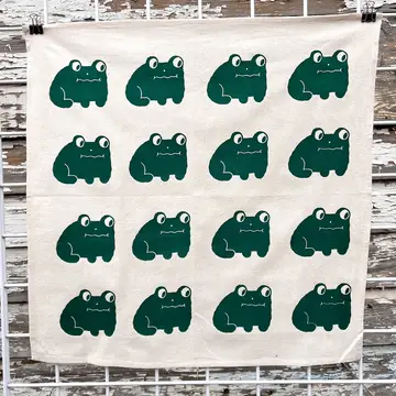 Frog Tea Towel by Nice Life