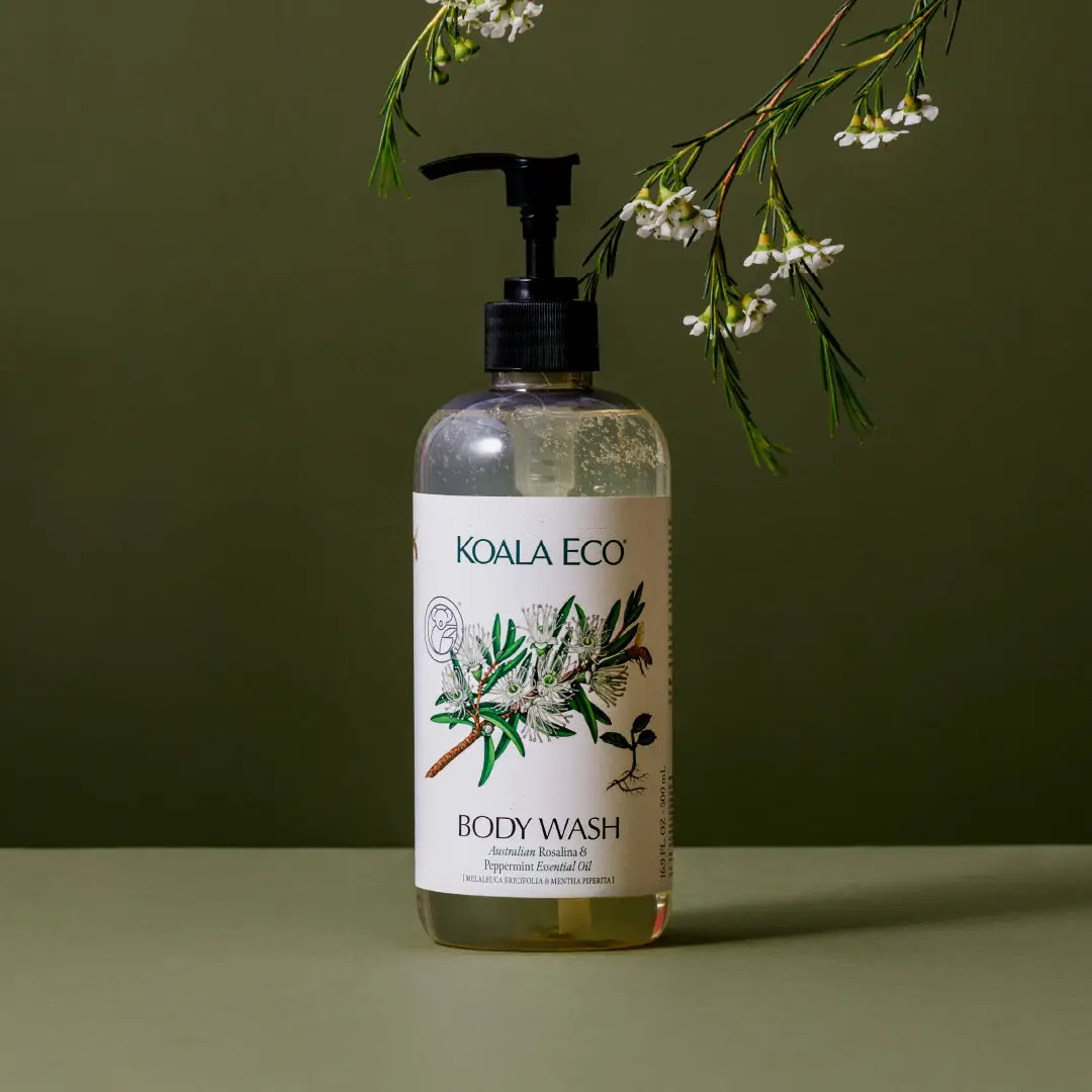 Rosalina & Peppermint Body Wash by Koala Eco