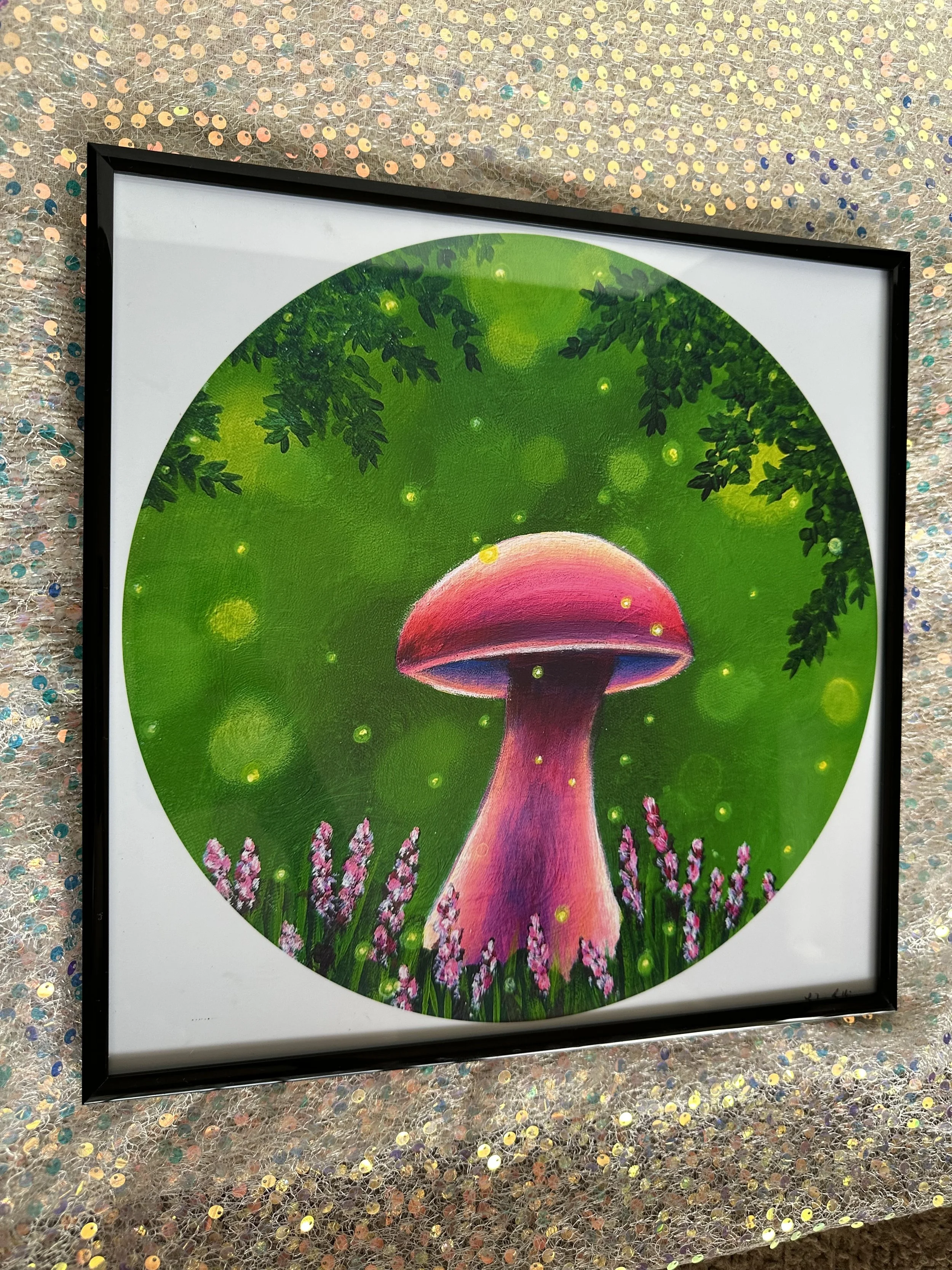 Firefly Party Art Print