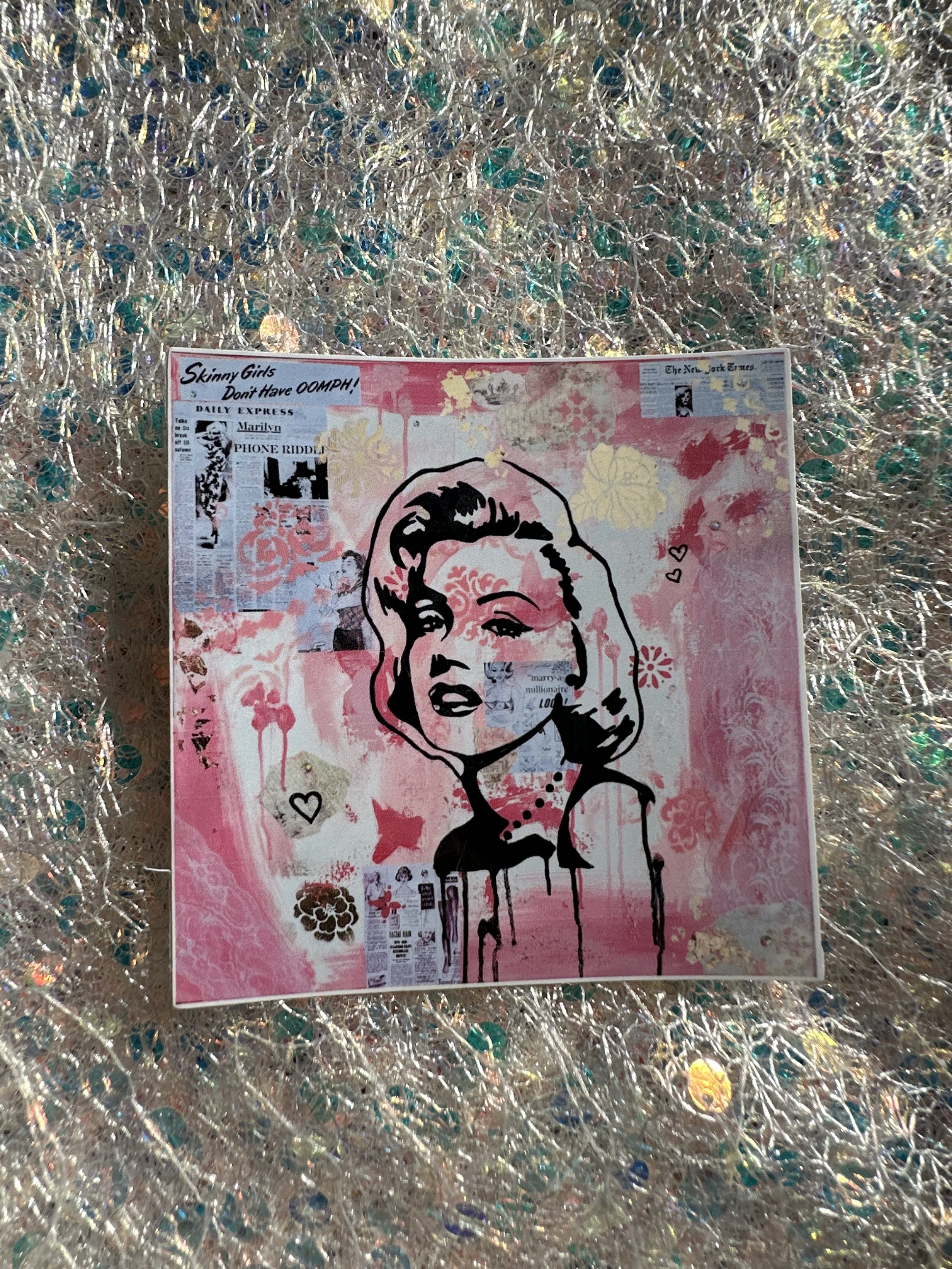 Marilyn Sticker