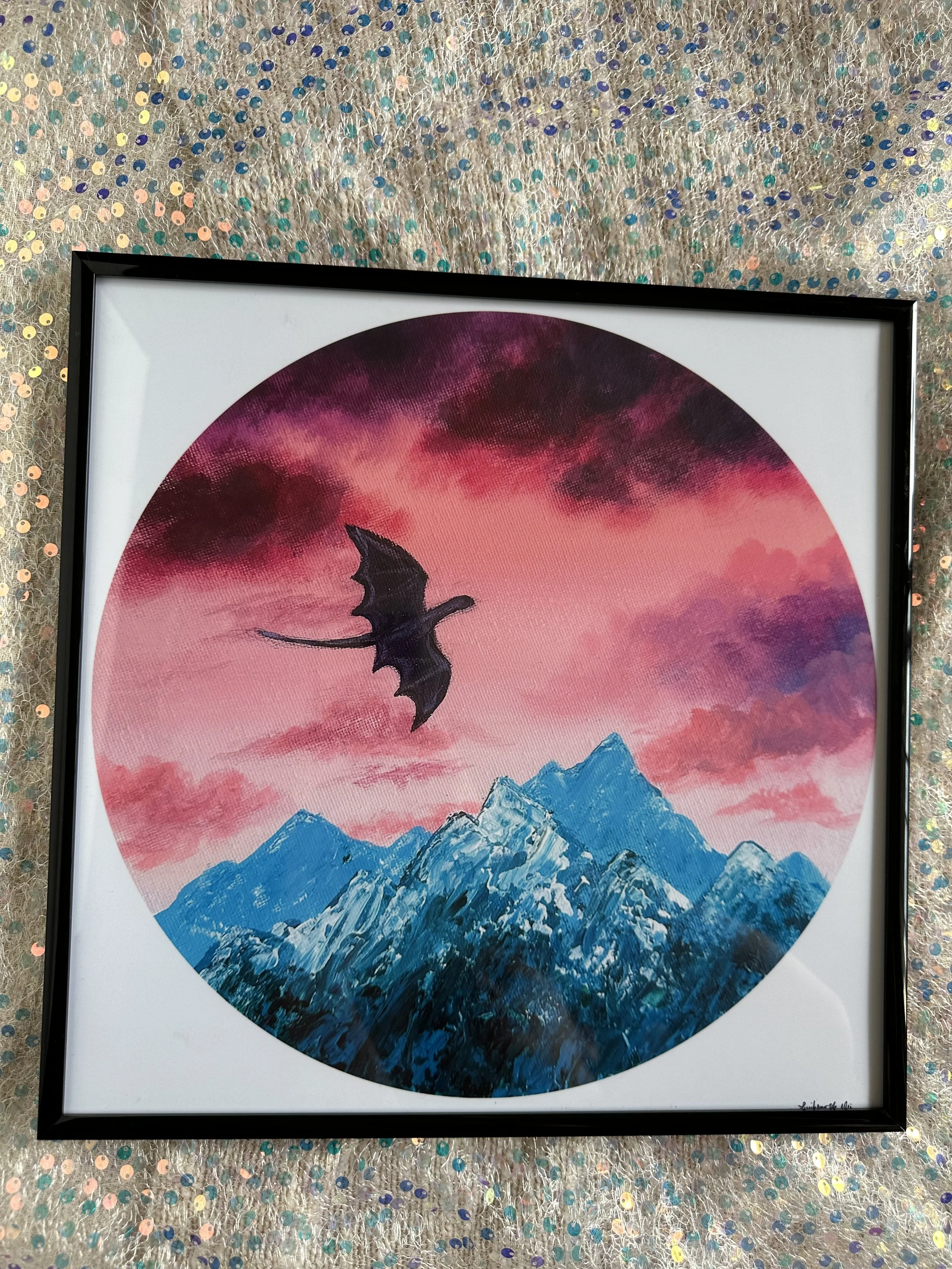 Dragon Mountain Art Print