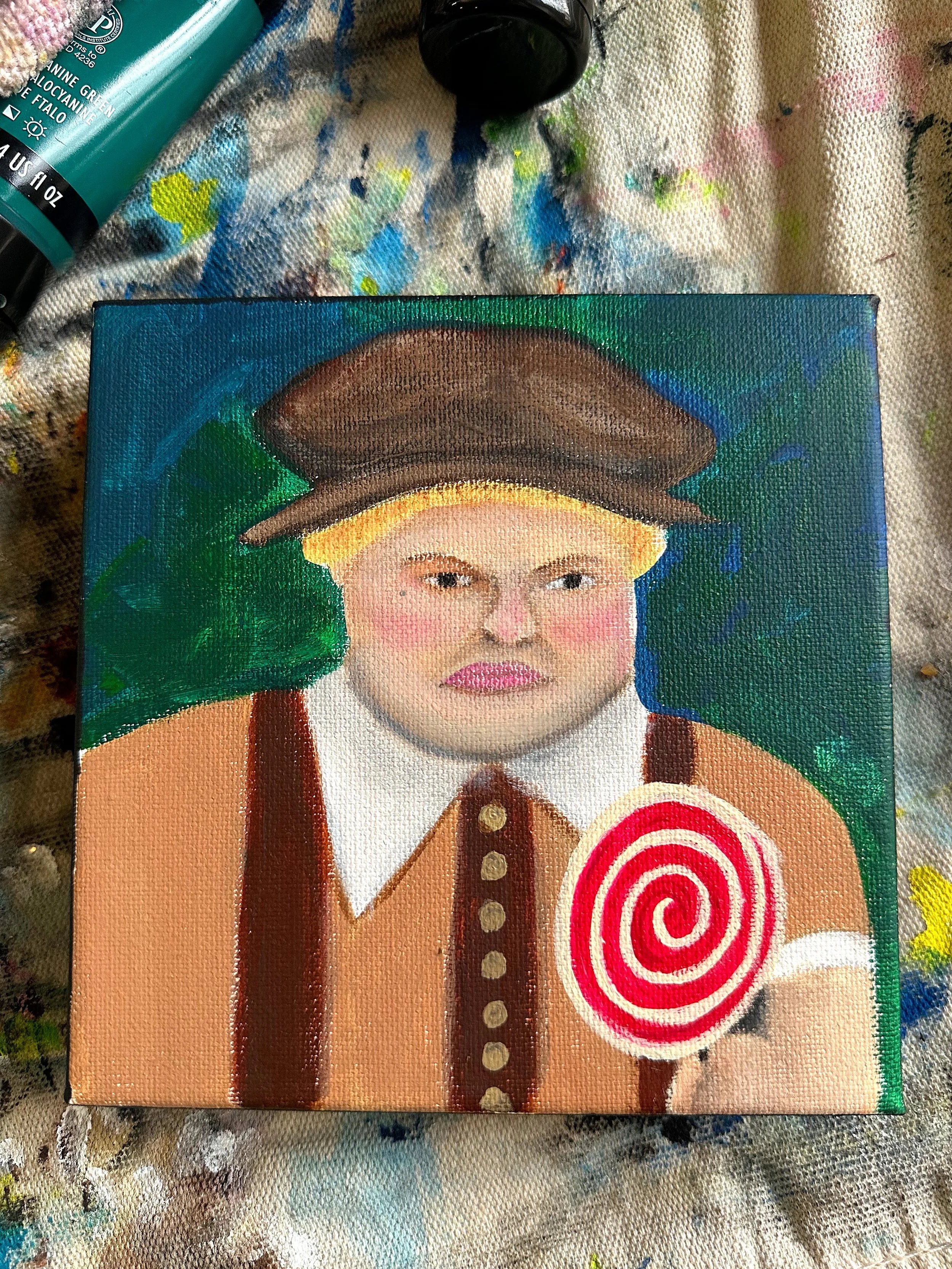 Do The Roar Original Painting