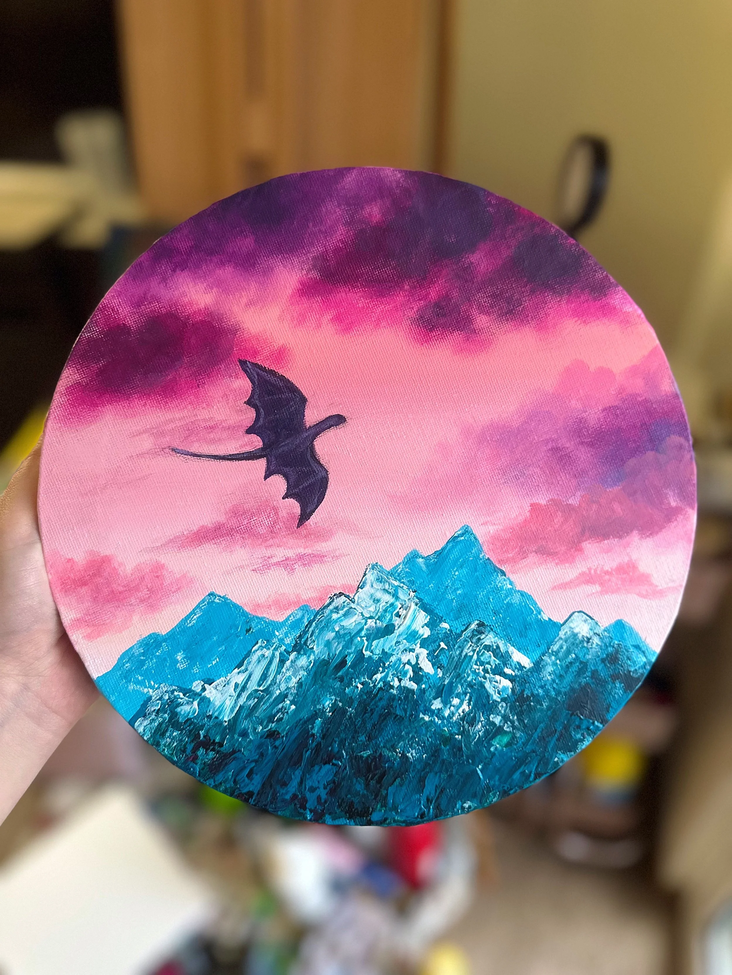 Dragon Mountain Art Print