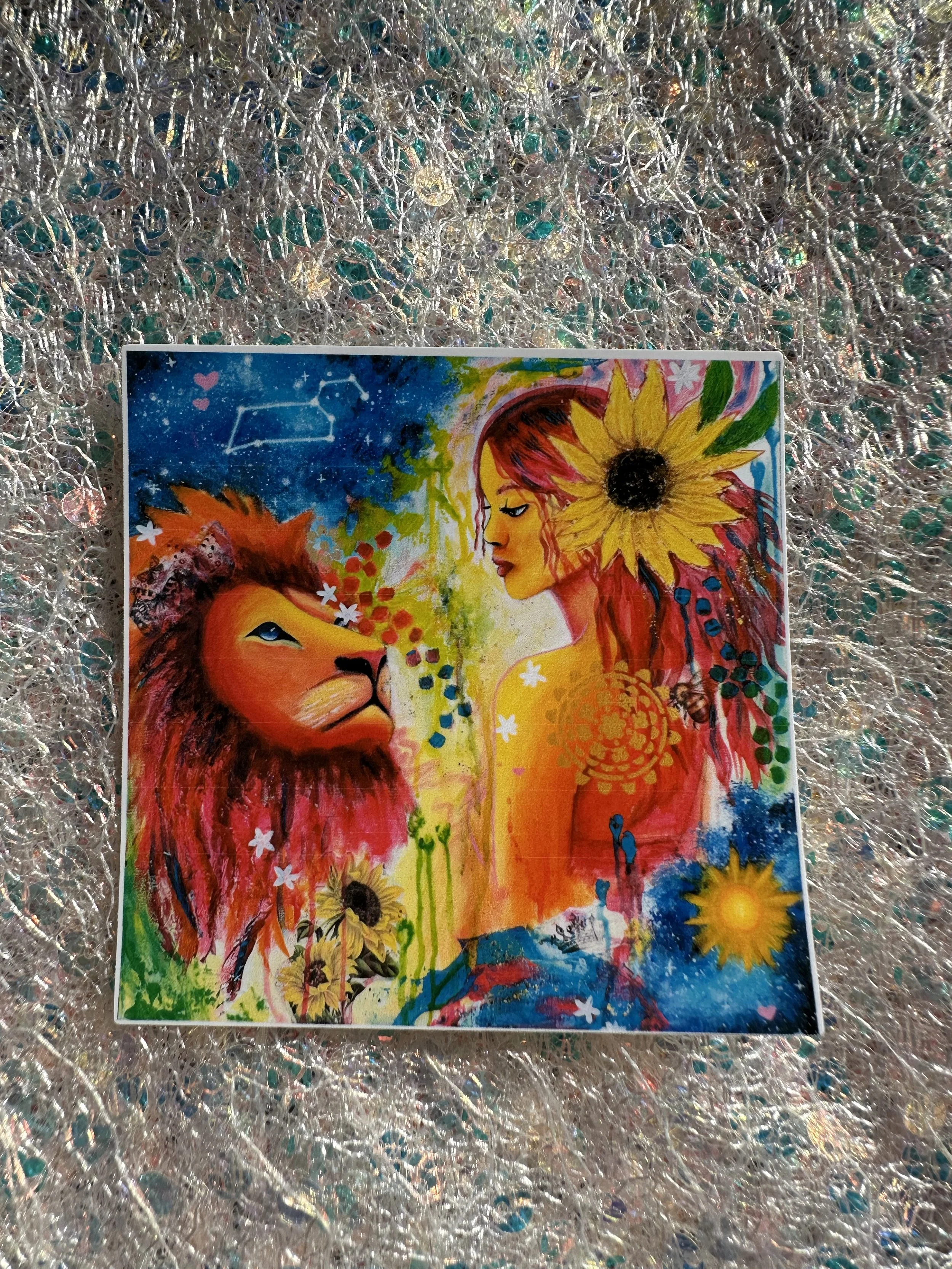 Leo Zodiac Sticker