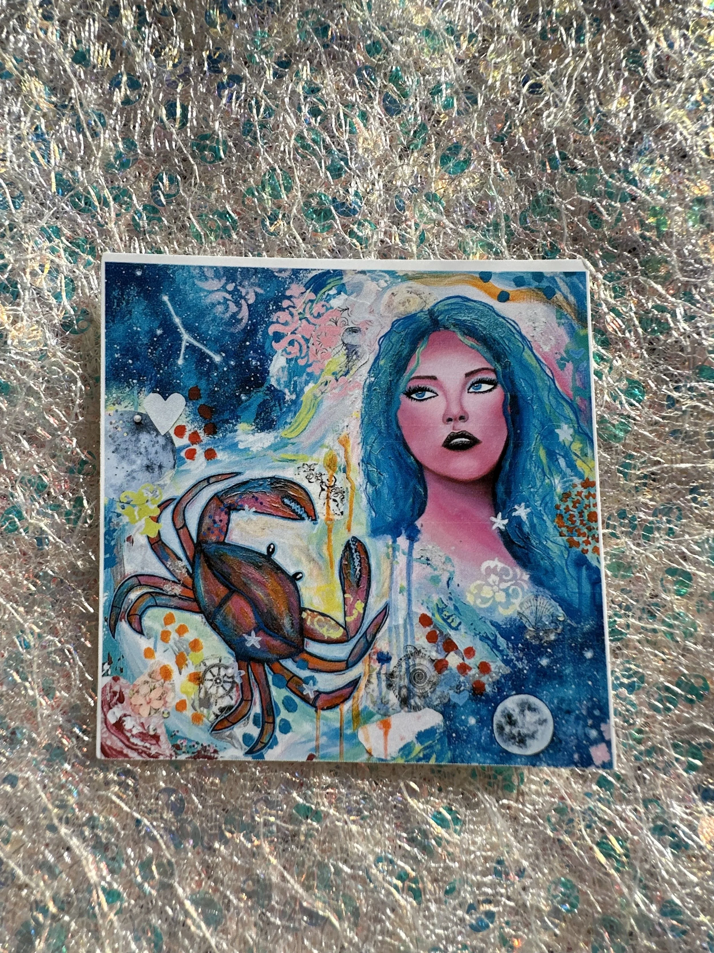 Cancer Zodiac Sticker
