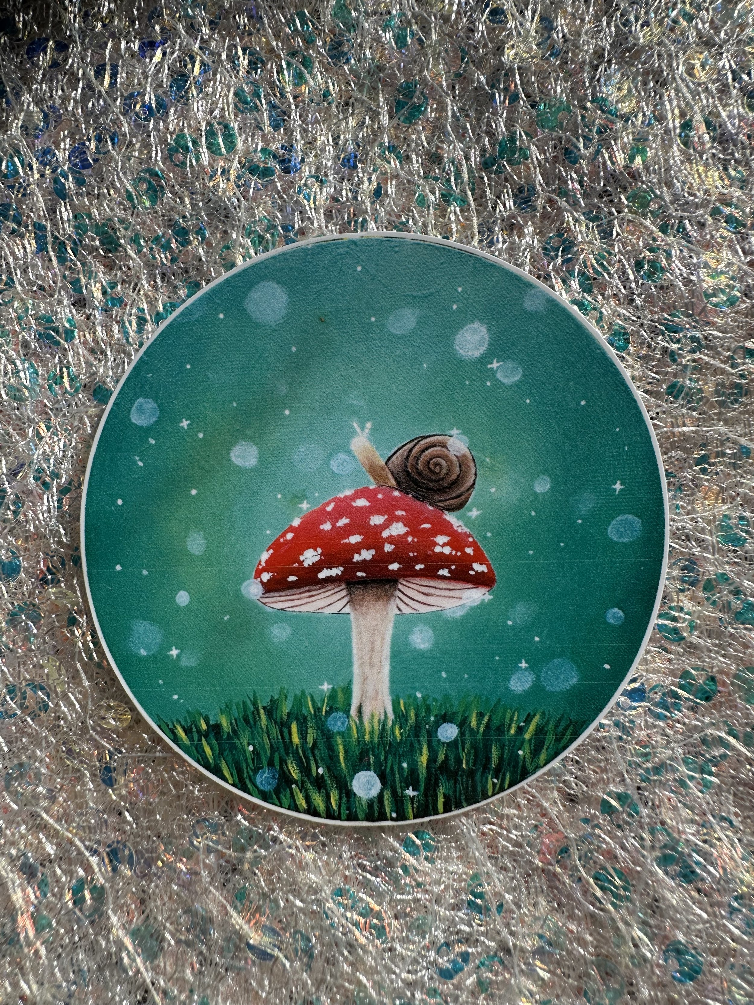 Snail Utopia Sticker